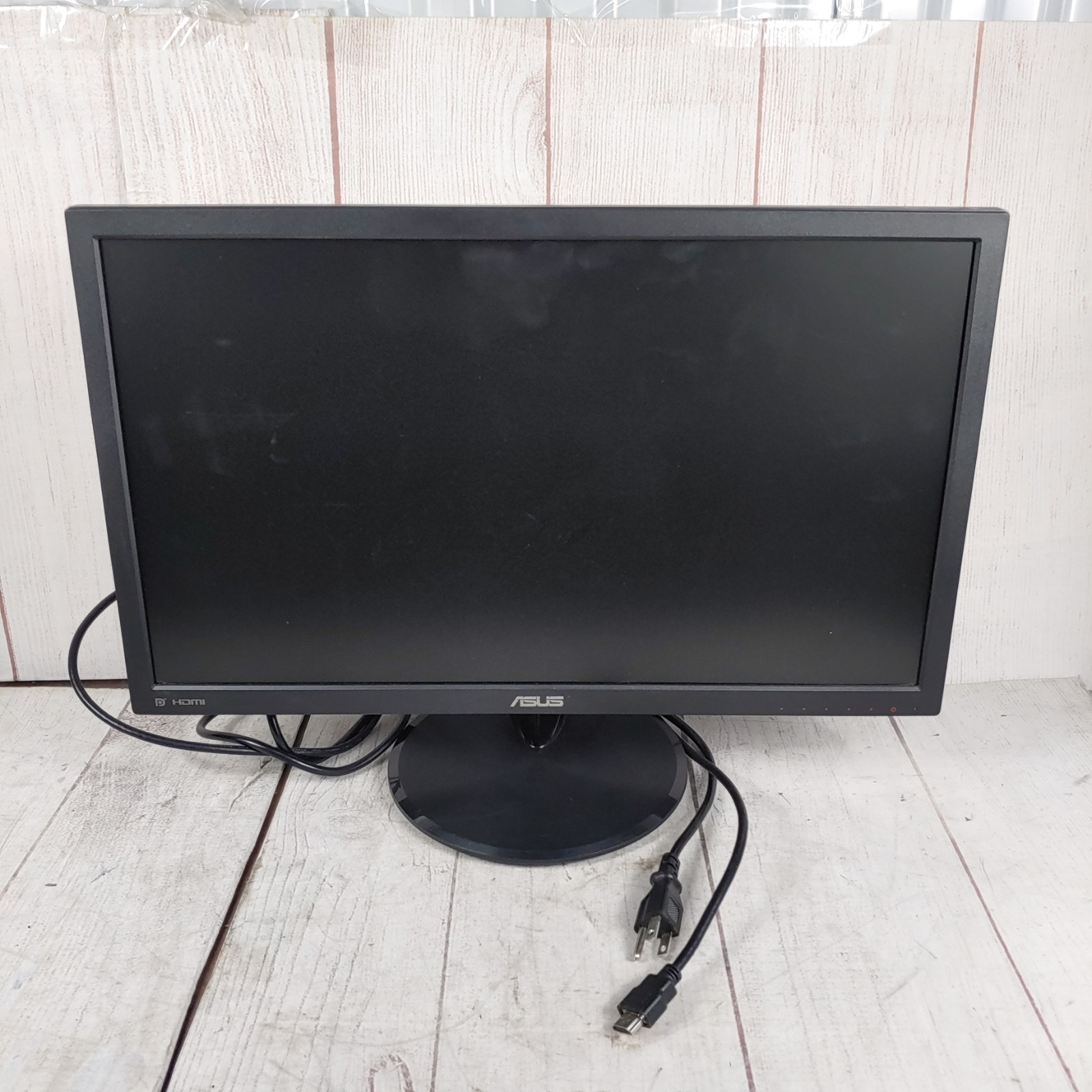 Asus 22" Gaming Monitor FHD 1080P VP228QG w/ Cables - 1ms, 75Hz TESTED WORKING