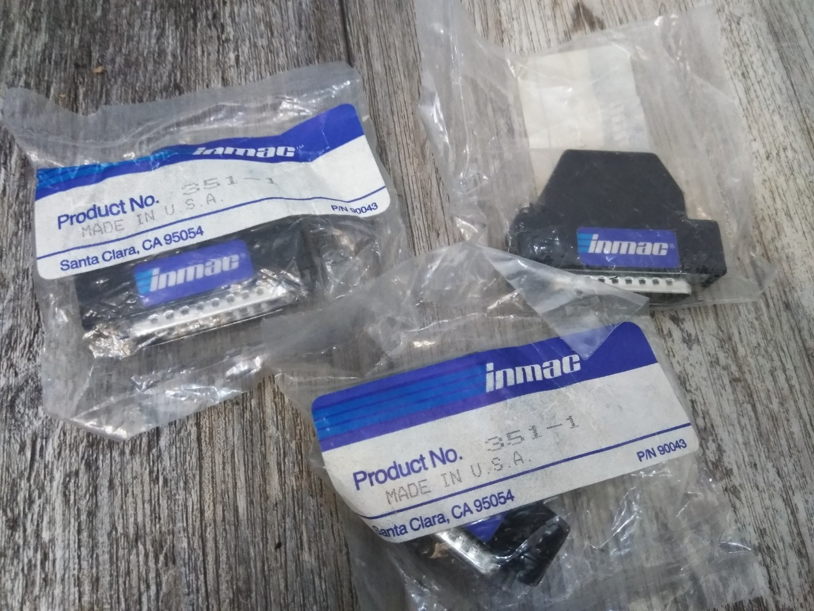 Inmac 351-1 Modular Adapter Kit, male connector, VTG. computer/PC (3PK BUNDLE)