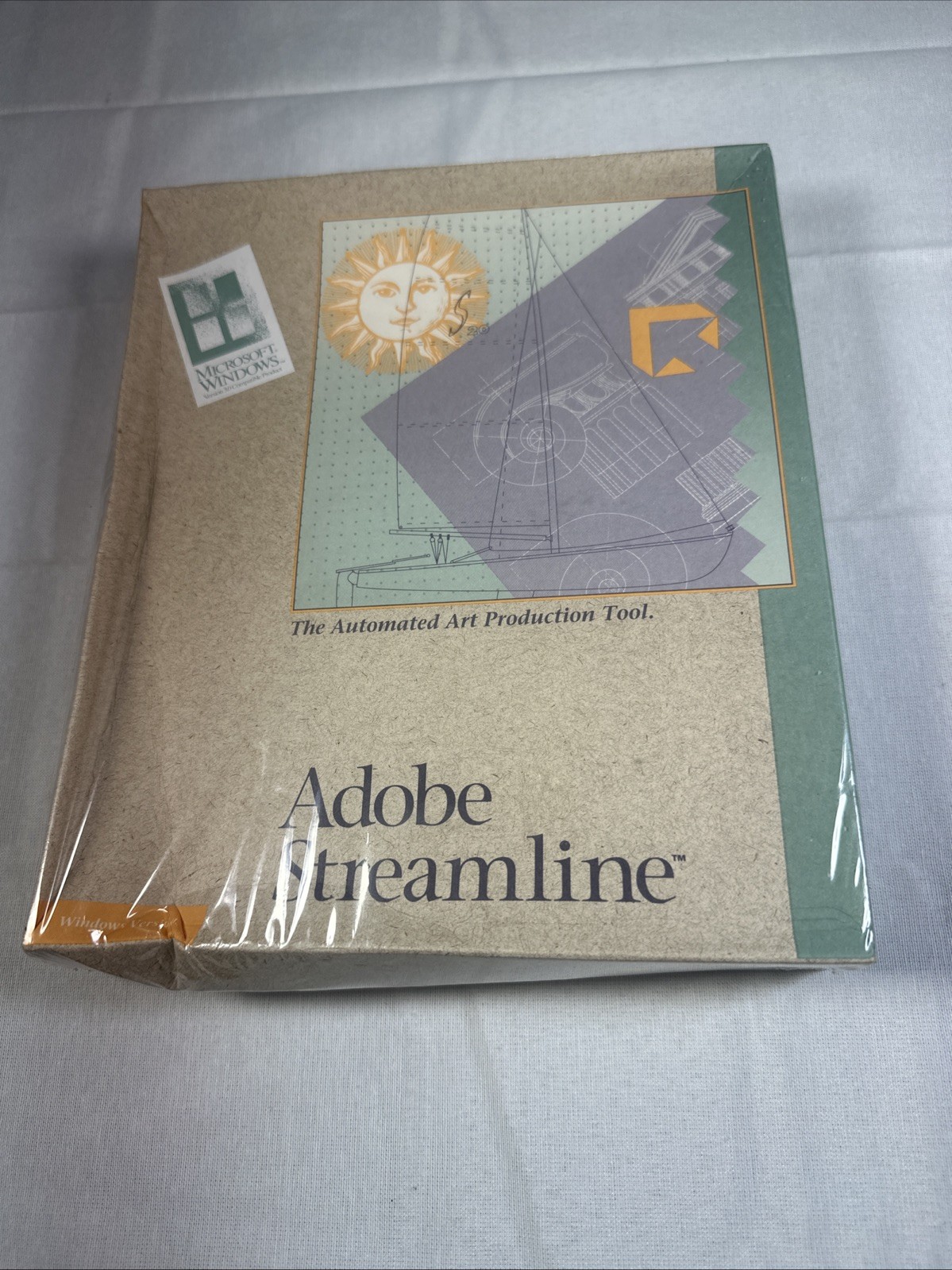 Vintage Adobe Streamline 3.0 Demo Software Windows Sealed- Rare Collector's Item