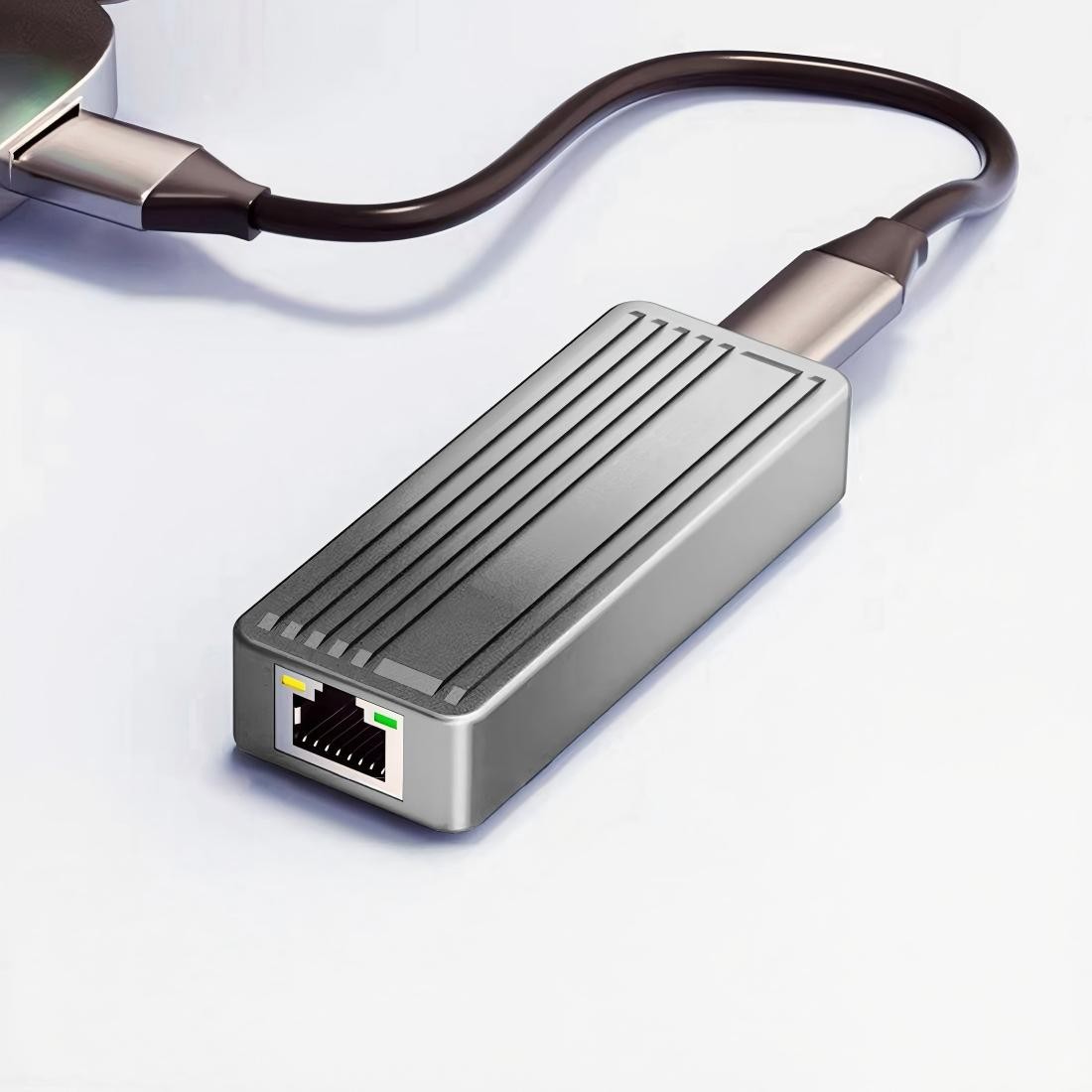 USB C to CAT6 RJ45 Adapter,USB 3.2 to Gigabit 10Gbps Ethernet Network Adapter