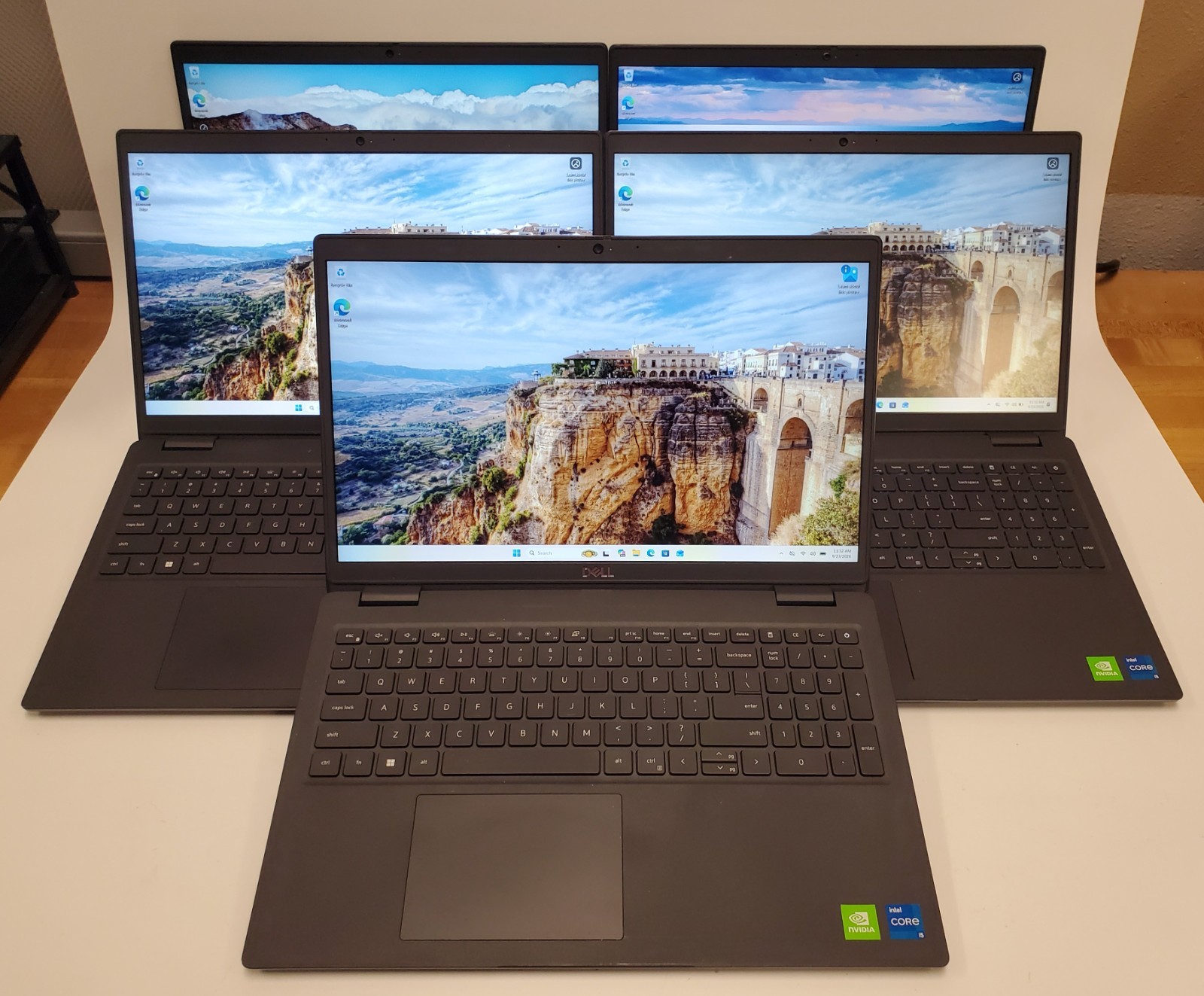 Lot of 5 Dell Latitude 3520 15.6" i5-1135G7 8GB 256GB 2GB GFX W11P *BIOS LOCK*