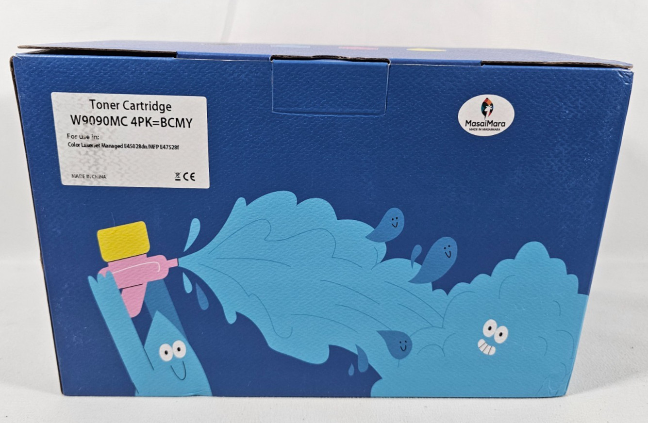 For HP Color LaserJet E45028 E47528 4x Toner Cartridge Black Cyan Magenta Yellow