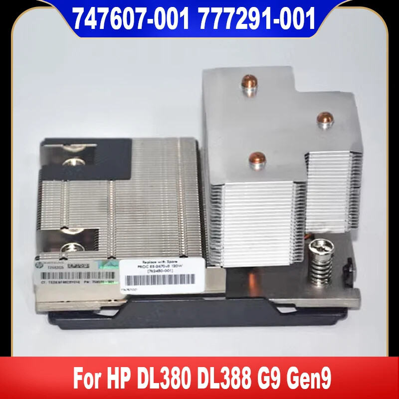 New 747607-001 777291-001 For HP DL380 DL388 G9 Gen9 Server CPU Cooler Heatsink