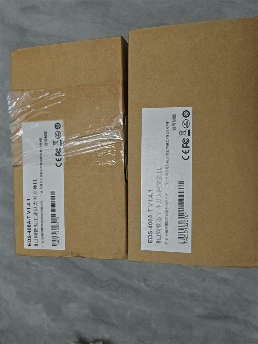 MOXA EDS-408A-T V1.4.2 EtherDevice Switch Unused Original Packaging