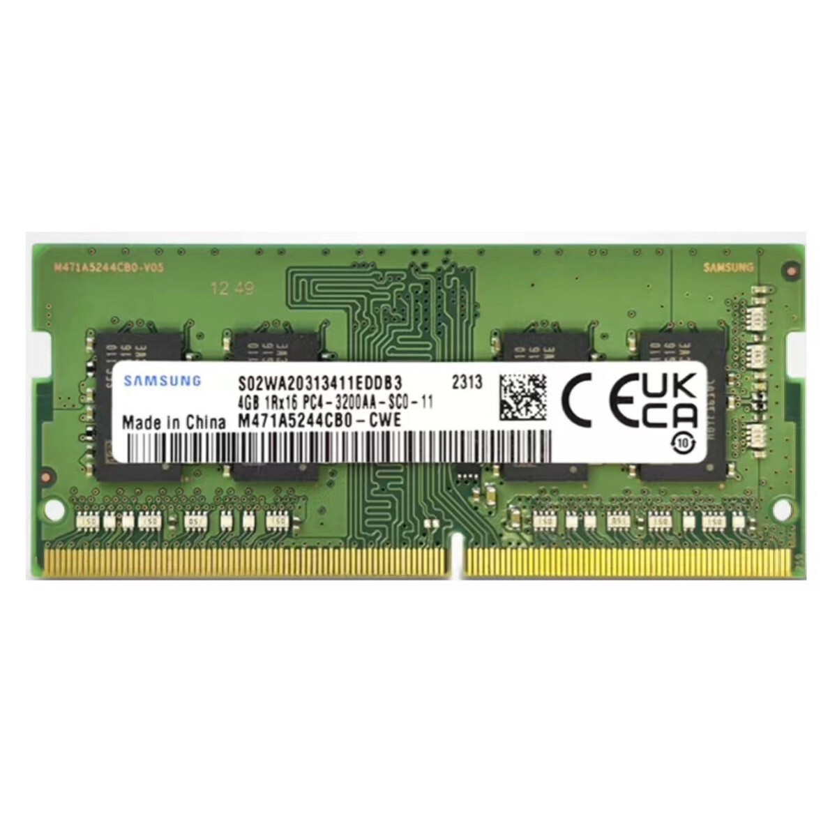 Samsung DDR4 4GB 3200MHz PC4-25600 Laptop SODIMM Memory Ram M471A5244CB0-CWE