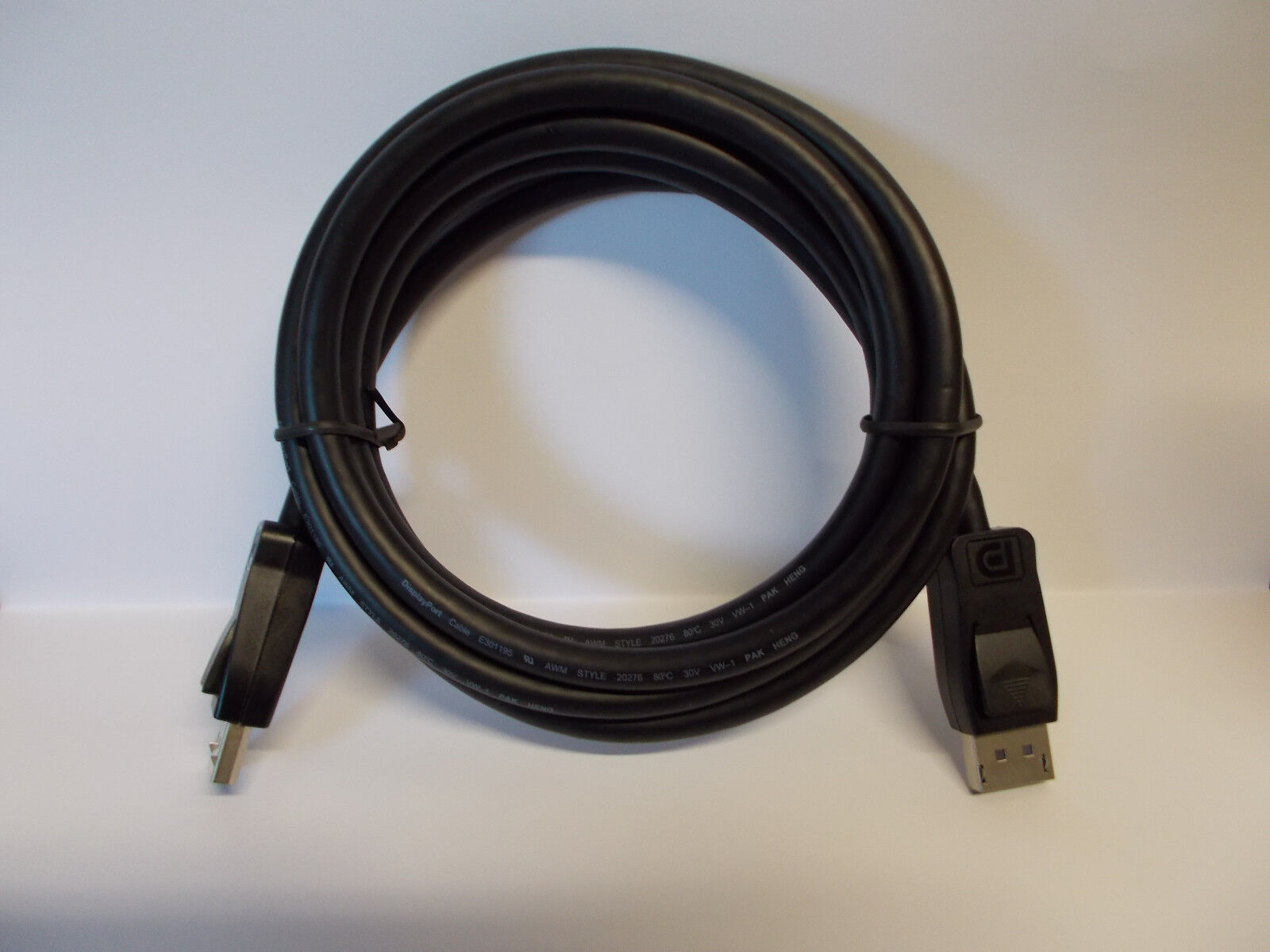 C2G  54001 DisplayPort 1.2 Cable with Latches , 2 Meters / 6.56 Feet