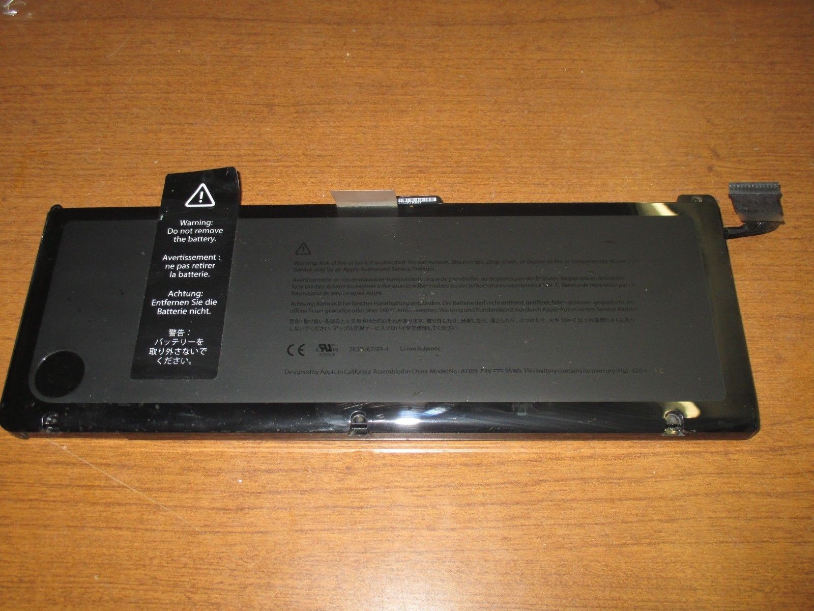 Original Battery MacBook Pro 17" A1297 2009 2010 A1309 020-6313-C Tested