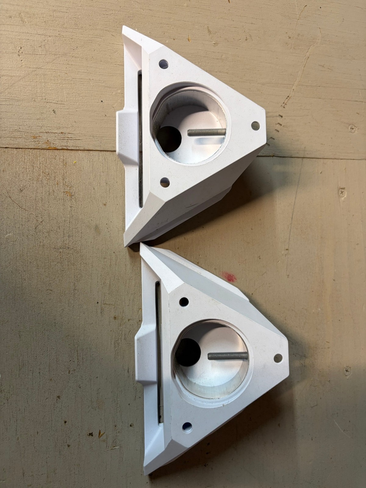 Starlink Mini Mount Adapters (Pair) - Flat Surface Mounts with Hex Keys