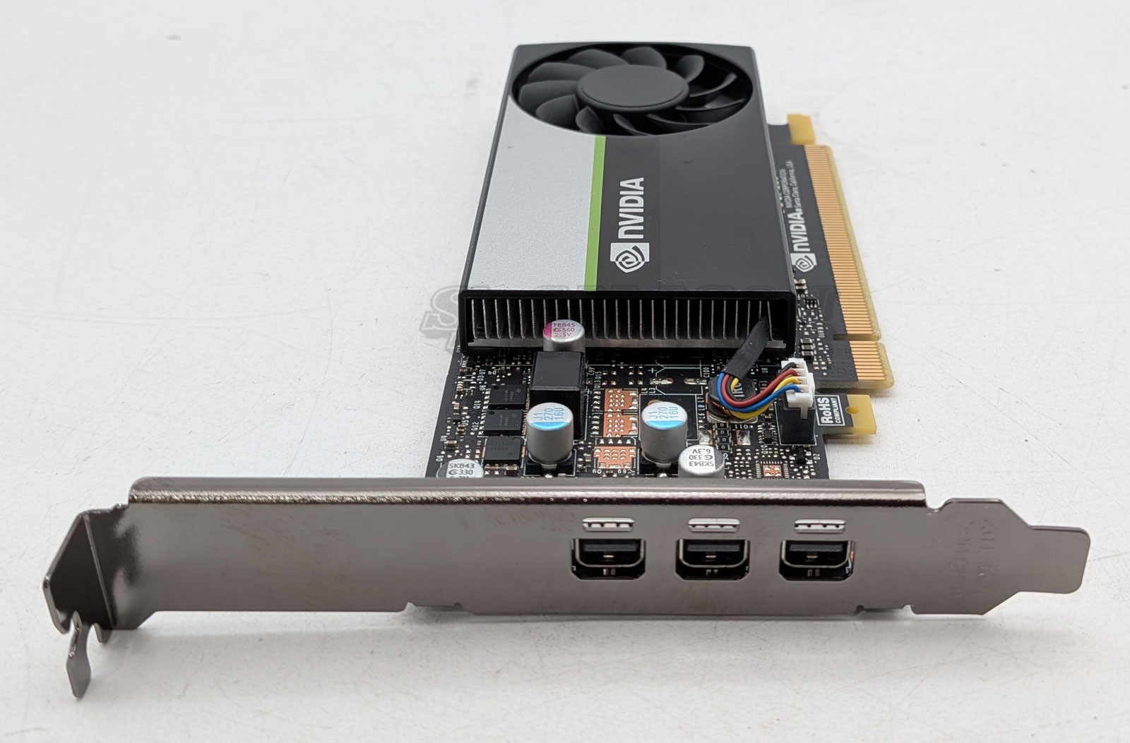 Dell NVIDIA Quadro T400 2GB GDDR6 Graphics Card 3x Mini DP Full Height 09J9FD