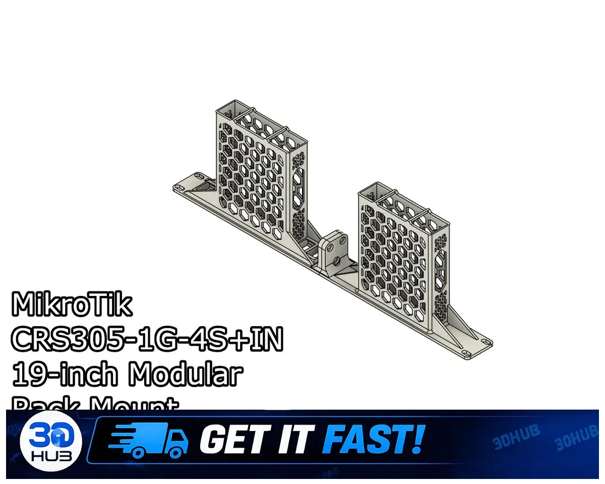 MikroTik CRS305-1G-4S+IN 19-inch Rackmount Bracket