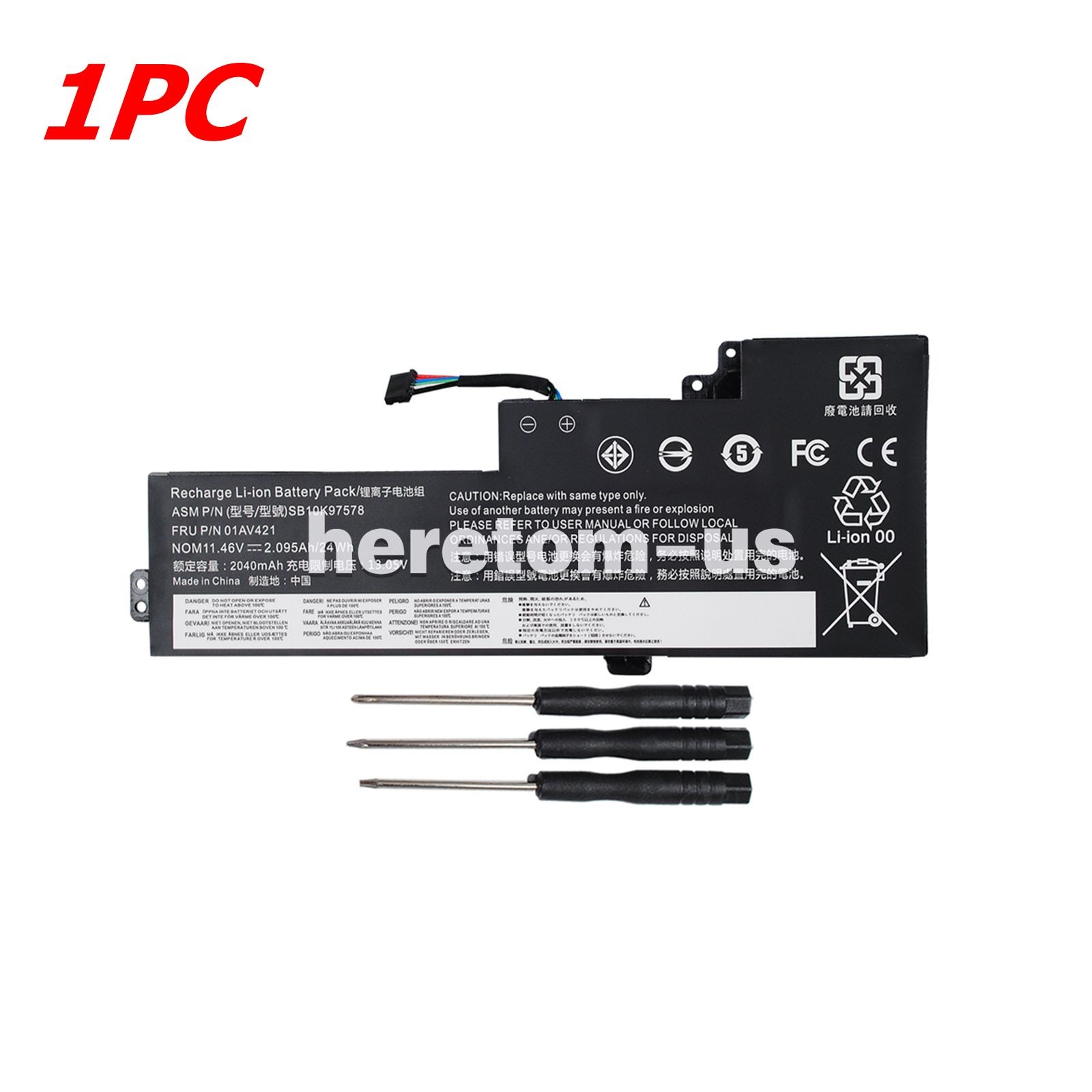 Lot For Lenovo T470 T480 Internal Battery 01AV419, 01AV420, 01AV421, 01AV489