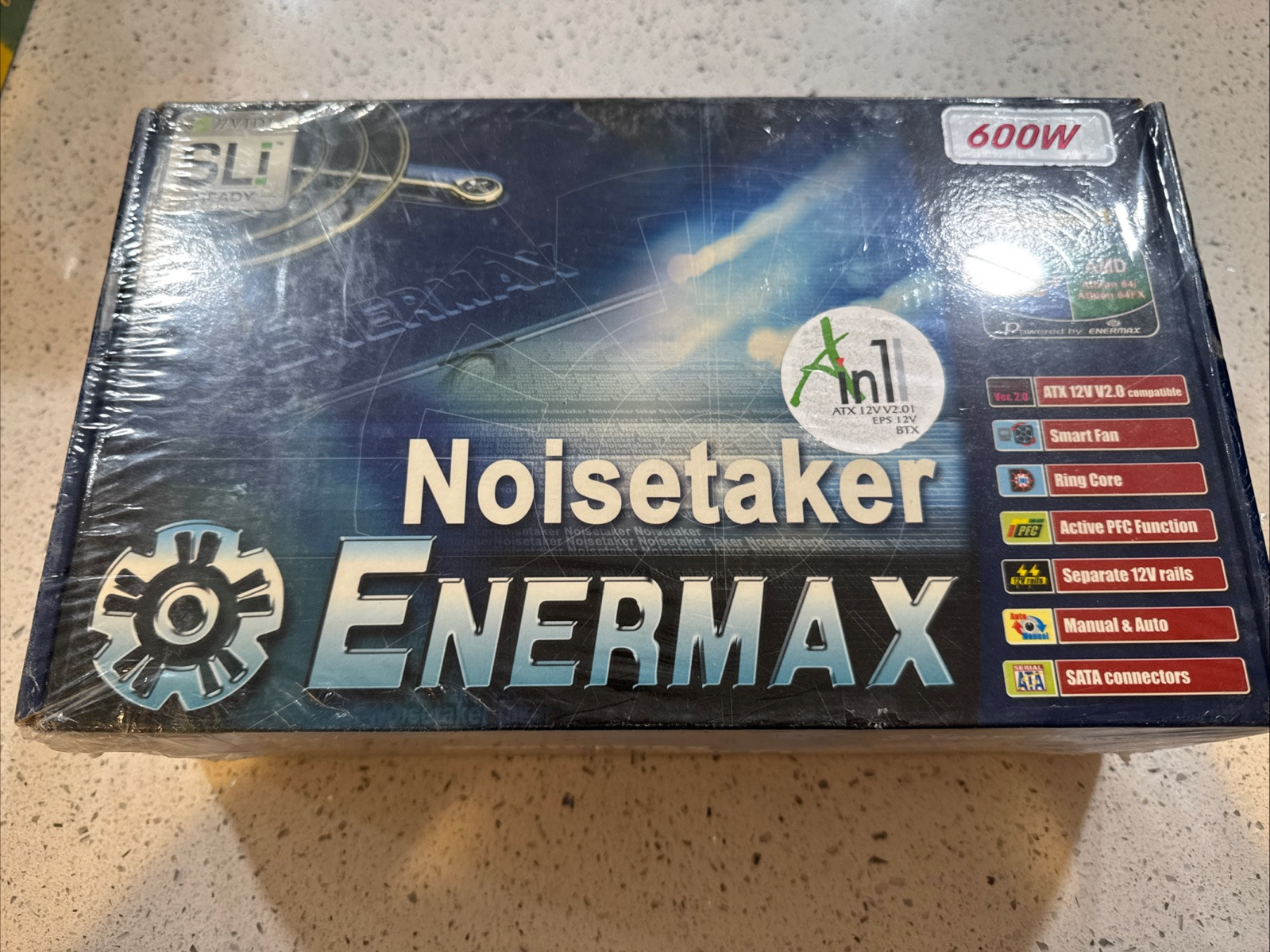 ENERMAX Noisetaker AX Series EG495AX-VE SFMA 2.0 (24p) 485 W ATX12V SFMA Tech
