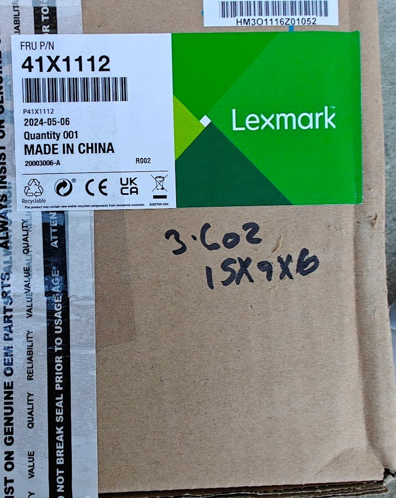 Lexmark Model 41X1112 Power Supply