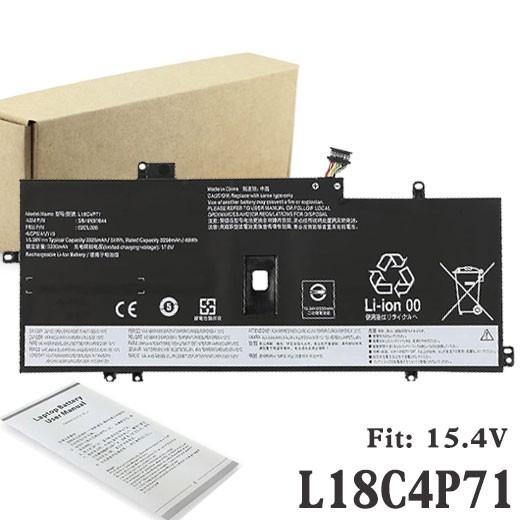 NEW L18C4P71 Battery For Lenovo ThinkPad X1 Carbon 7th Gen-2019 / 8th Gen-2020