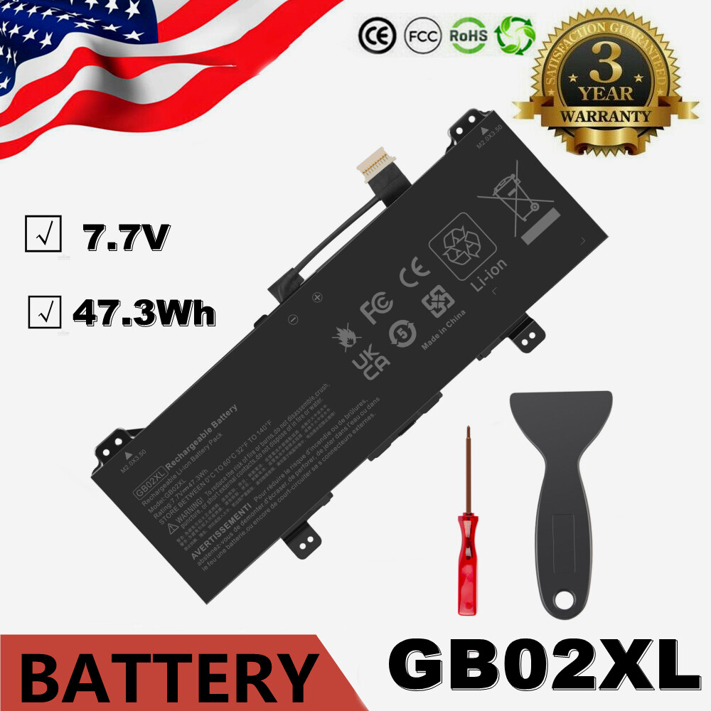 GB02XL Battery for HP Chromebook 11A G8 G6 EE 14-DB L42550-1C1-2C1 L42583-005