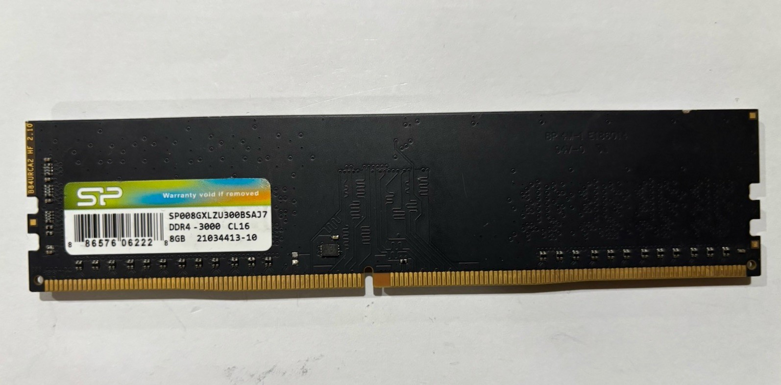 Silicon Power 8GB RAM DDR4 3000 MHz CL-16 SP008GXLZU300BSAJ7 Heatsink RAM