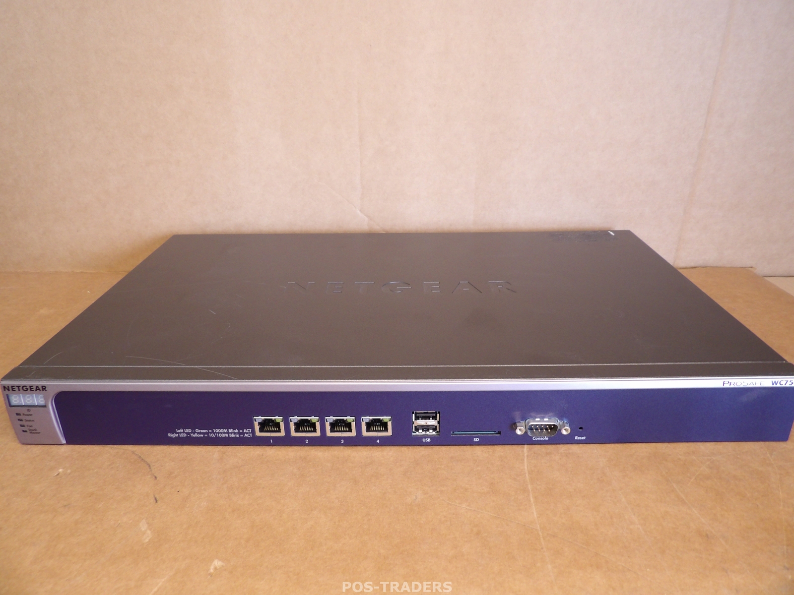 NETGEAR ProSAFE WC7500 WC16A Wireless AP Controller Gateway WC7500-10000S /NO RM