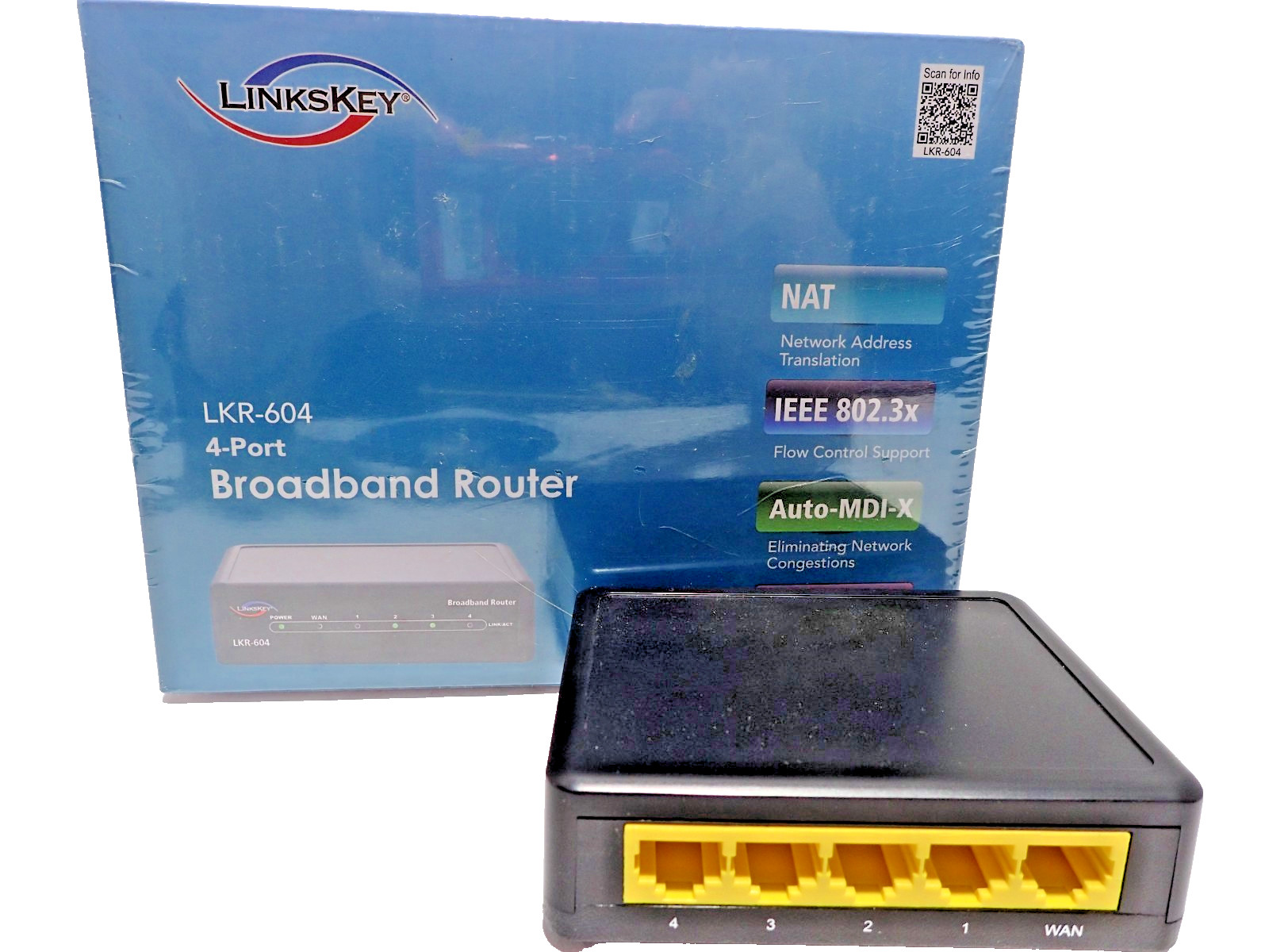 Linkskey LKR-604  4-Port Broadband Router. 