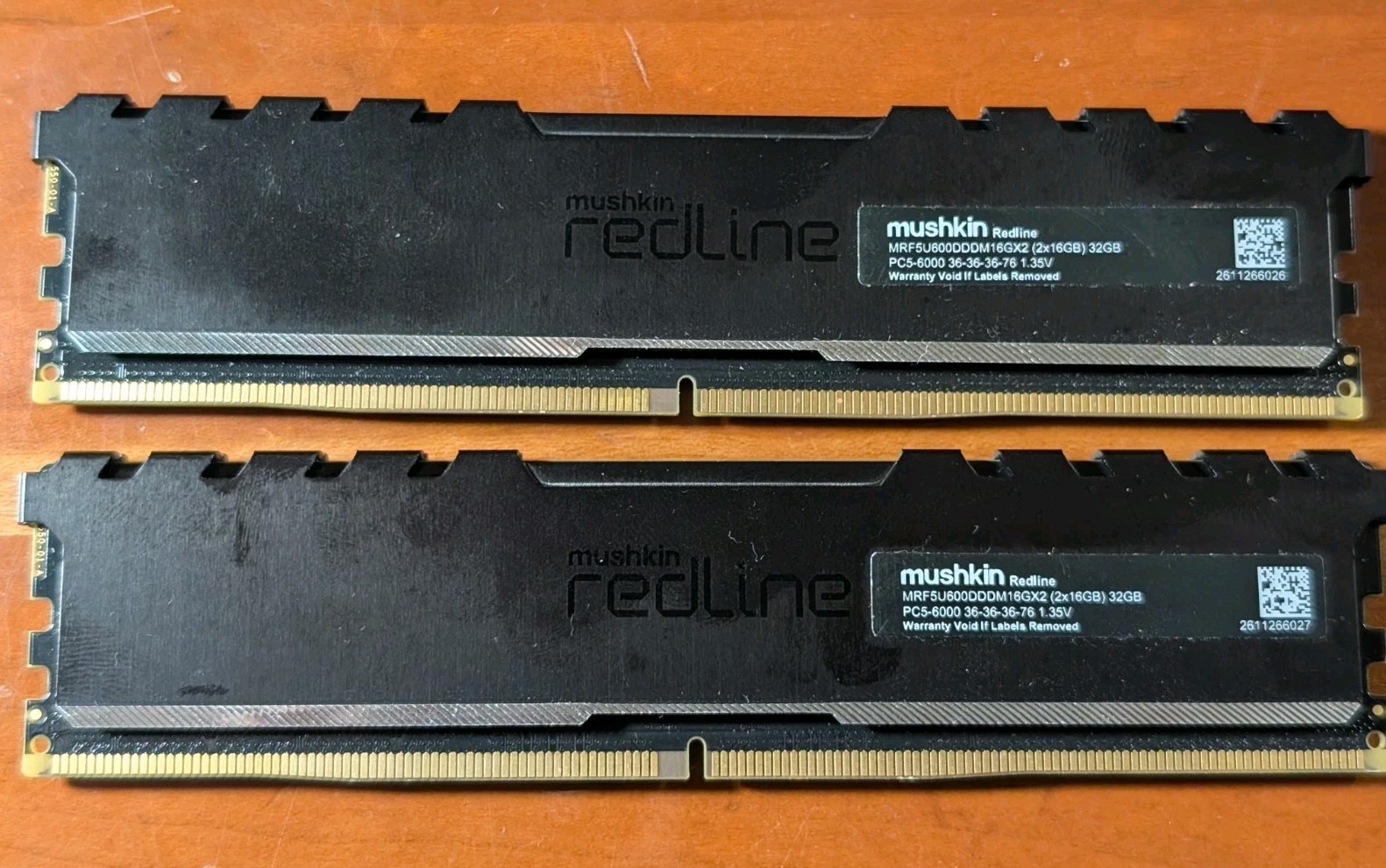 Mushkin Redline ST 32GB 2x16GB DDR5-6000 CL36 Desktop RAM MemTest86 Passed