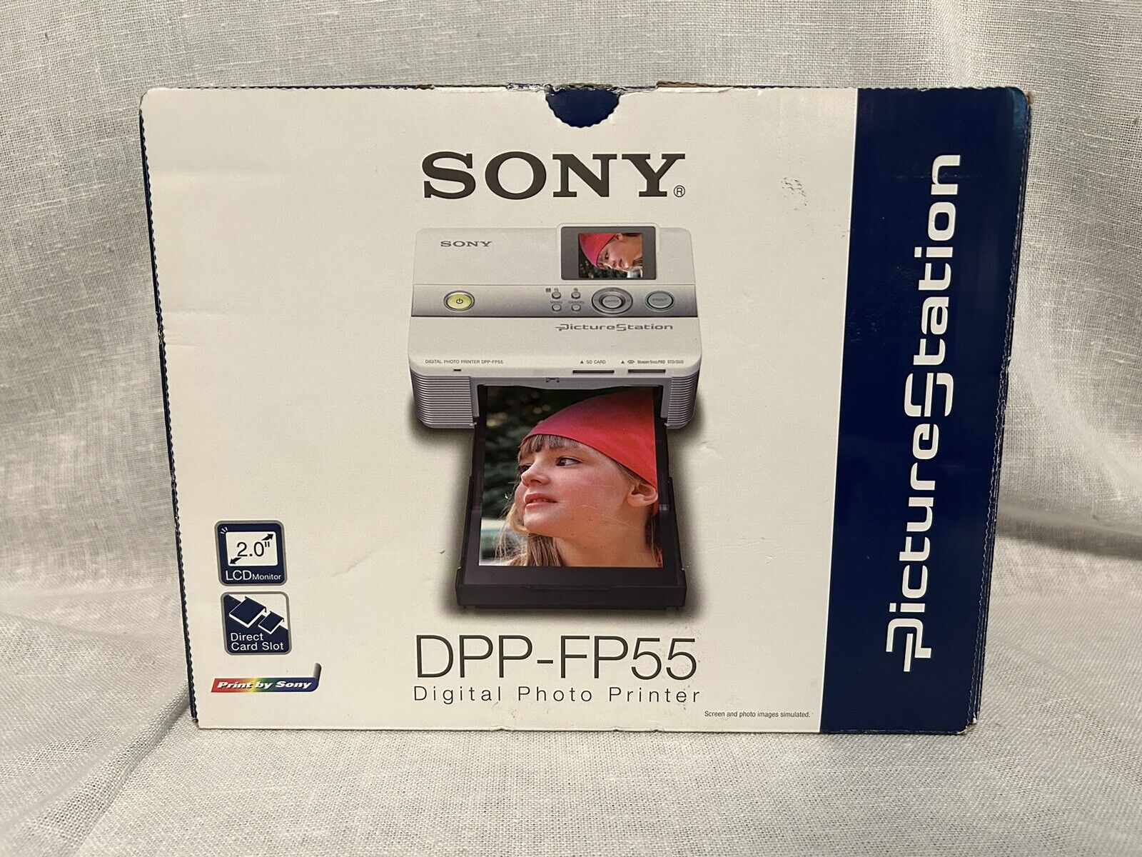 Sony DPP-FP55 Picture Station - Digital Photo Color Printer with LCD Screen