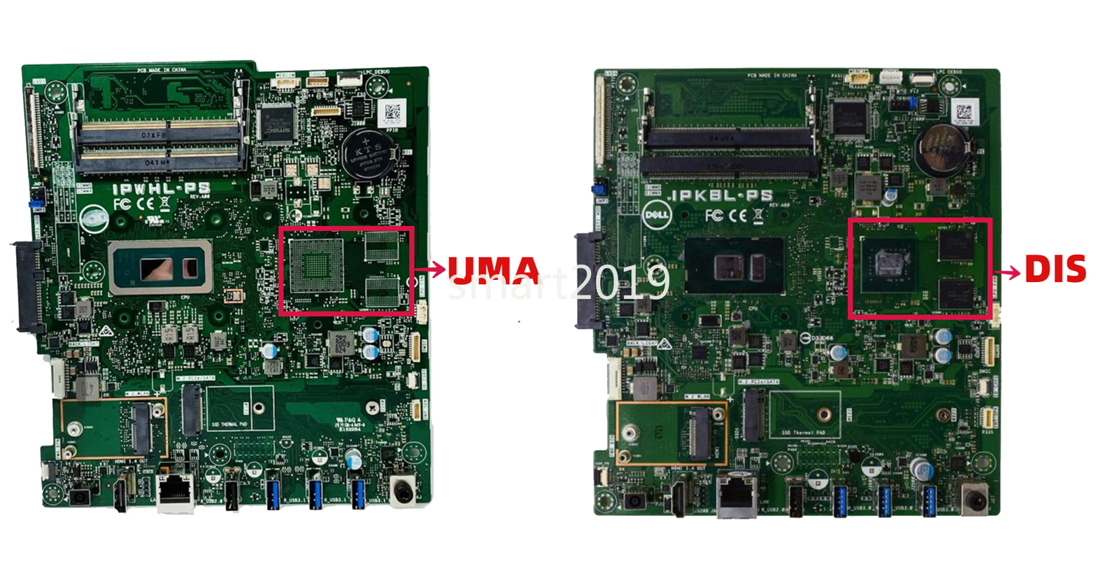 For Dell 22-3280 24-3480 IPWHL-PS Motherboard 0N6DHR 0RJJKJ 02MGDD 01TK76 027W48