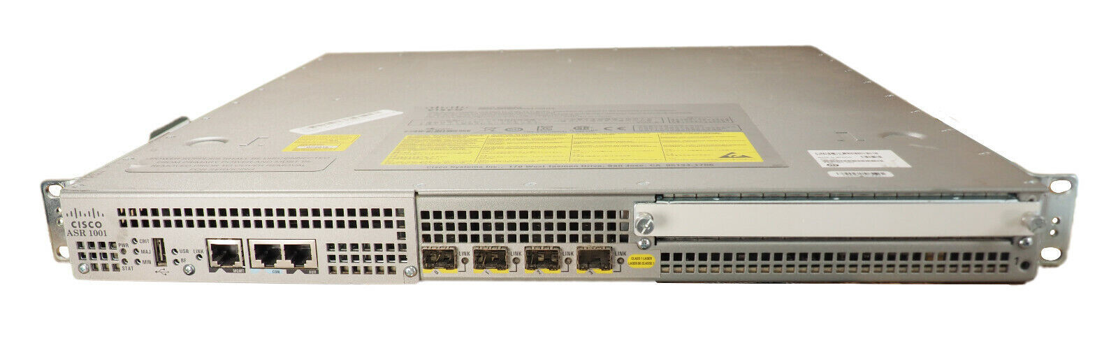 Cisco ASR 1001 Aggregation Services Router V02 68-3376-20 A0 Single AC