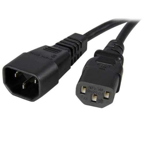 StarTech 3ft (1m) Heavy Duty Extension Cord (pxt100143)