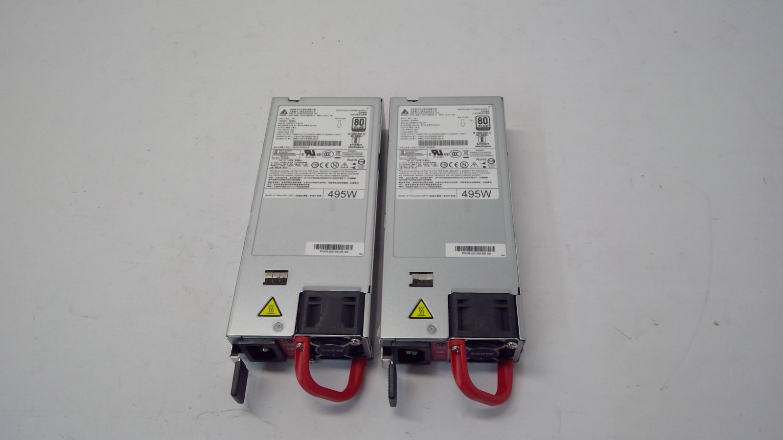 Lot of 2 Arista DPS-495CB 7050SX Series 495W AC Switch Power Supply