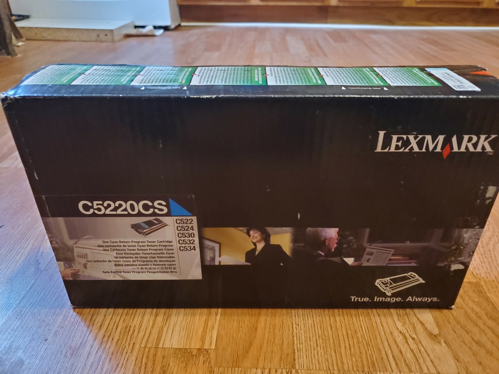 LEXMARK C5220CS CYAN Toner 3k in NEW Sealed BOX