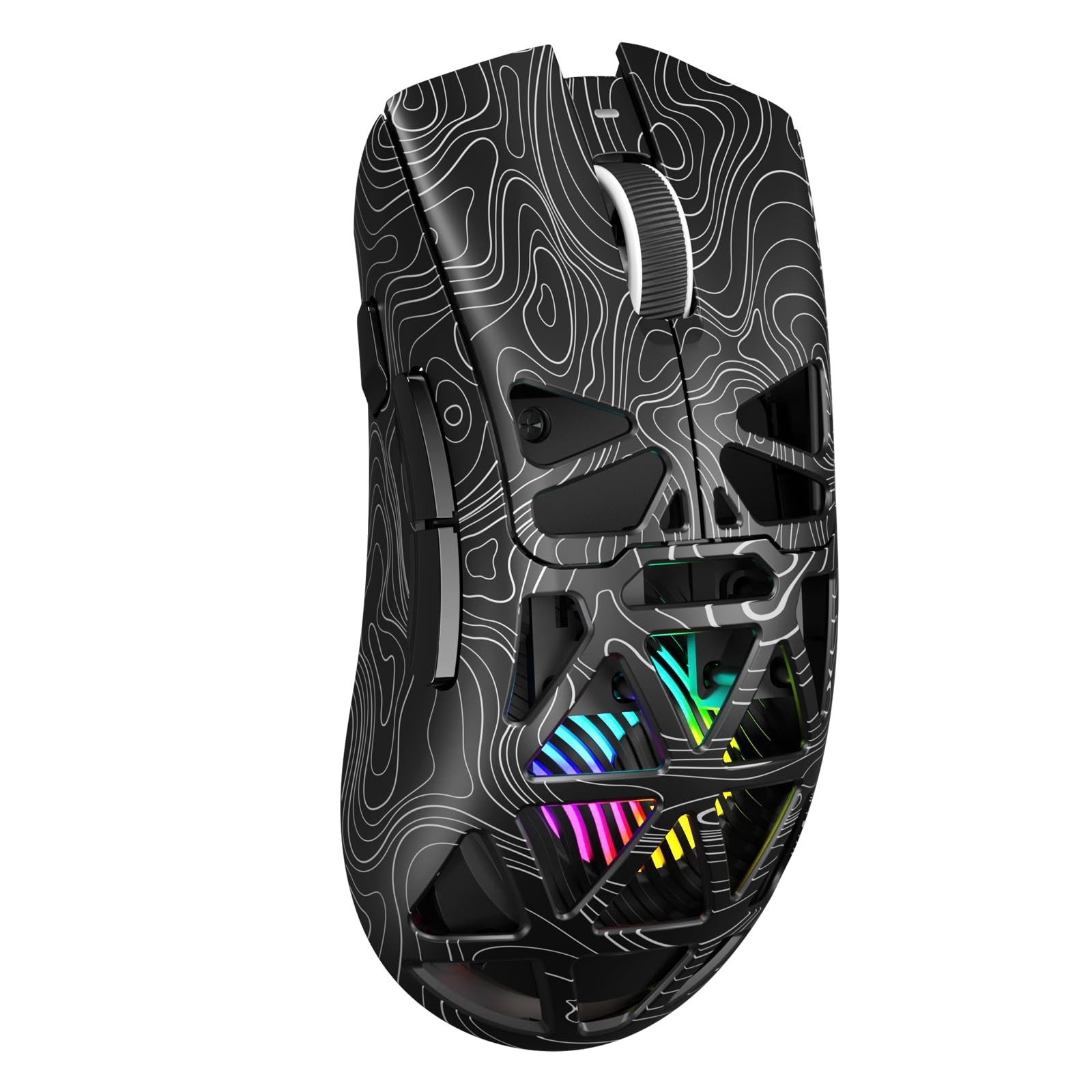 Aula SC620 Wireless Gaming Mouse, Tri-Mode 2.4GHz/USB-C/BT5.3 Line Black