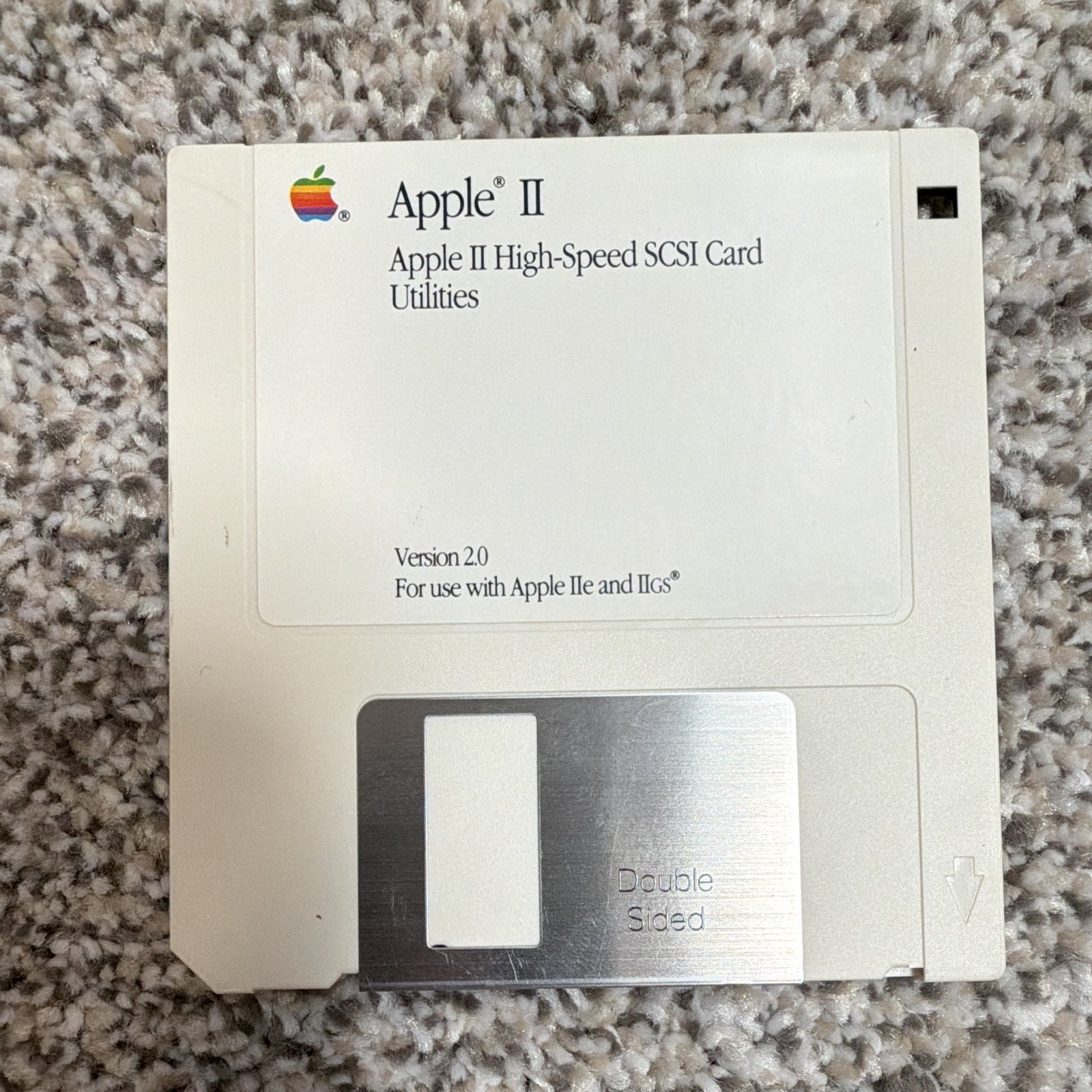 Apple II High-Speed SCSI Card Utilities Disk v2.0 P/N 680-3507-A