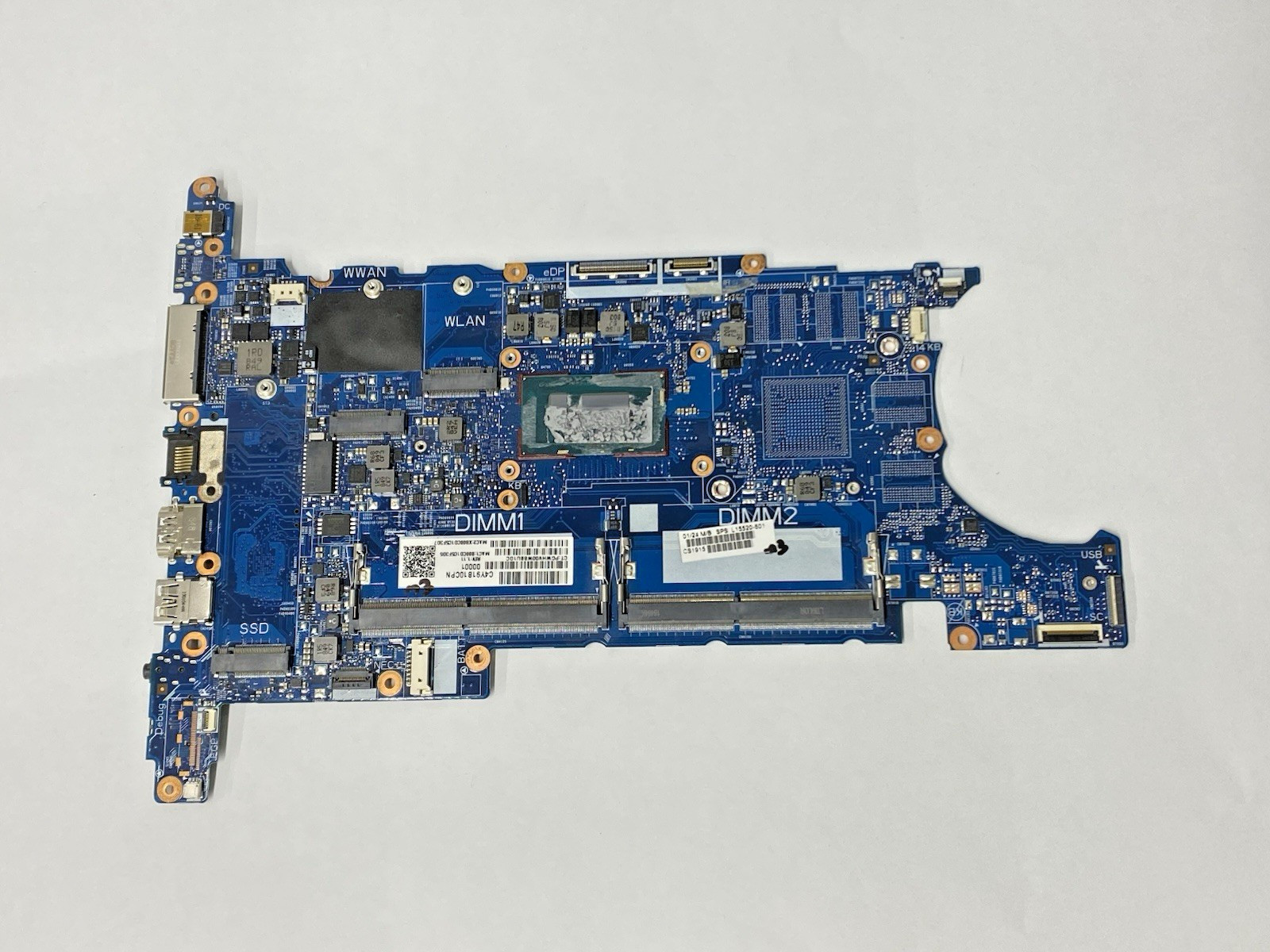 HP EliteBook 840/850 G5 Motherboard i7-8550U SR3LC Tested Working