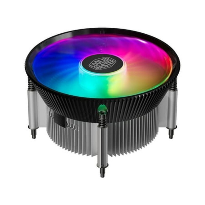 Cooler Master i70C LGA1700 ARGB Intel Low-Profile CPU Air Cooler Anodized Bla S3