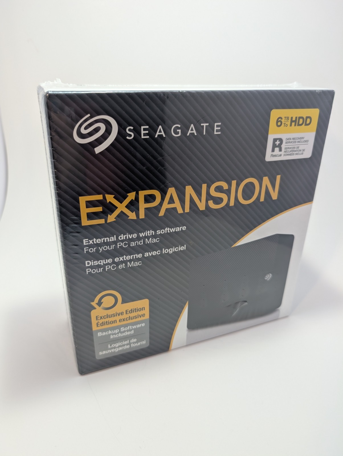 Seagate Expansion 6TB USB 3.0 External Hard Drive SRD0NF2 Black - Brand New