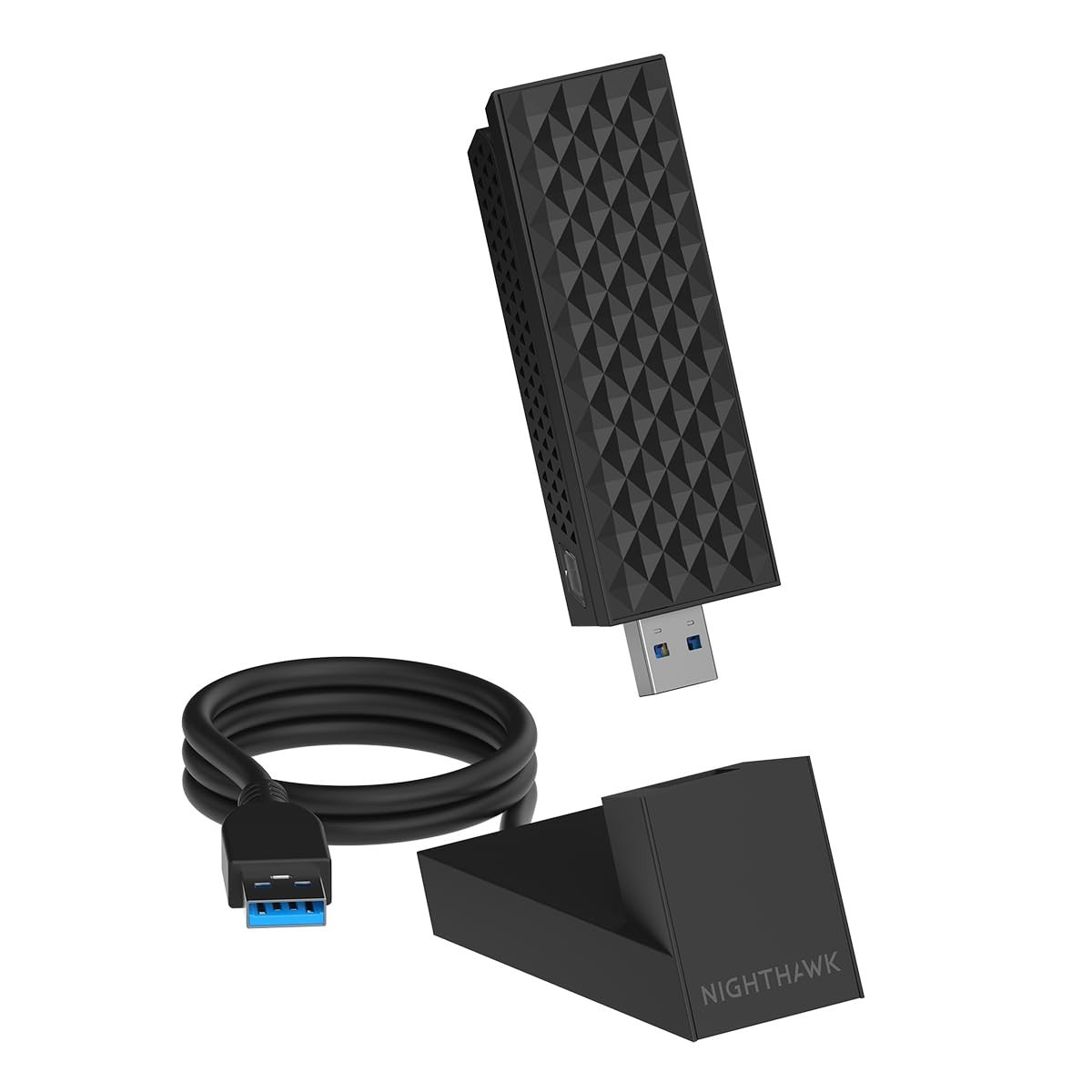 NETGEAR Nighthawk A9000 WiFi 7 USB 3.0 Adapter, BE6500 Tri-Band, 6.5Gbps, Window