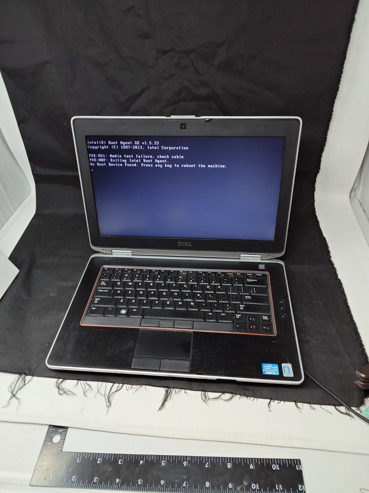 Dell Latitude E6420 Series Core i5 N Series Laptop Boots up NO HDD, NO BATTERY