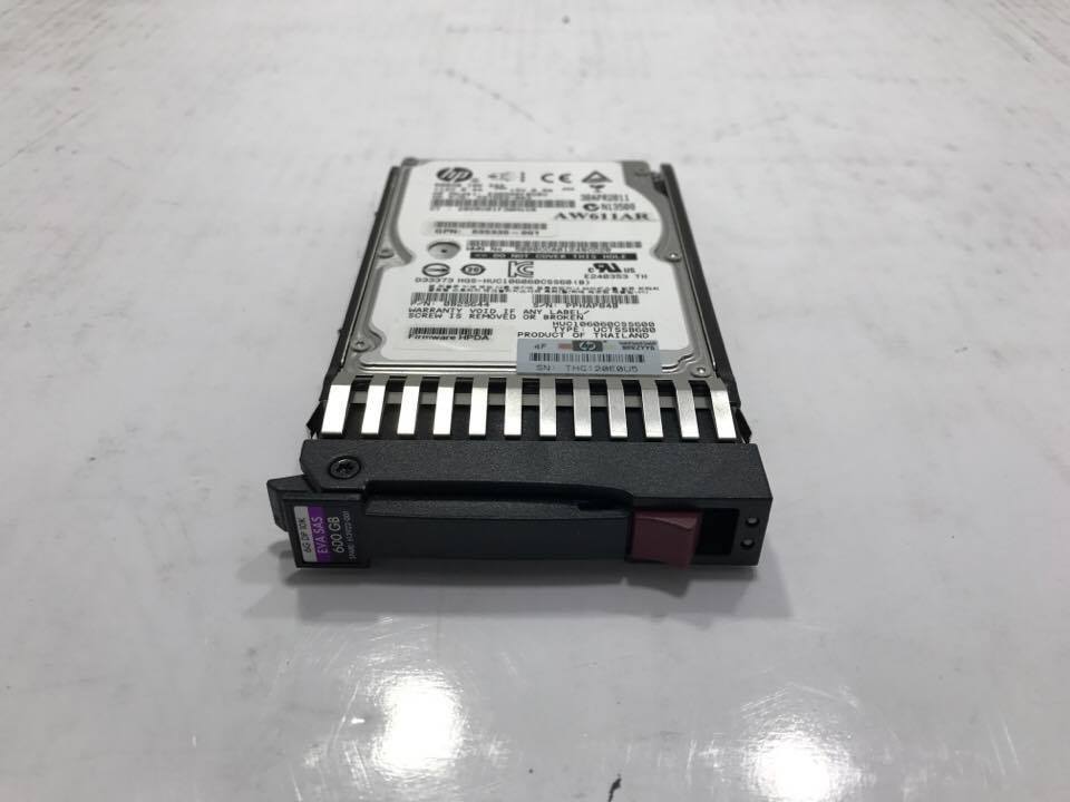 HPE 600GB EVA 6G DP SAS 10K 2.5" Hot Plug Hard Drive 613922-001, AW611A