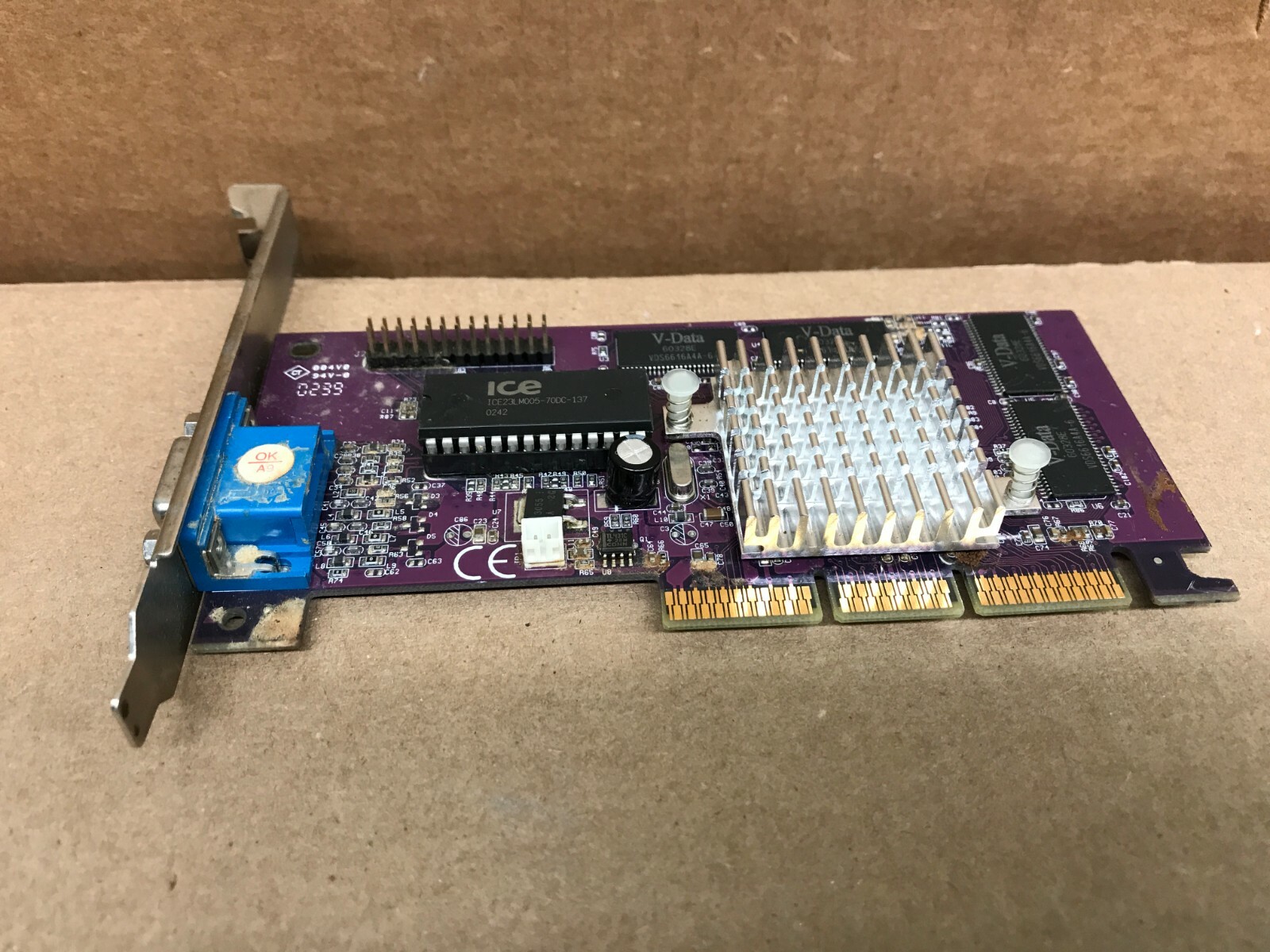 VIDEO CARD VGA AGP PALIT DAYTONA NVIDIA TNT2 M64 32 MB SDRAM