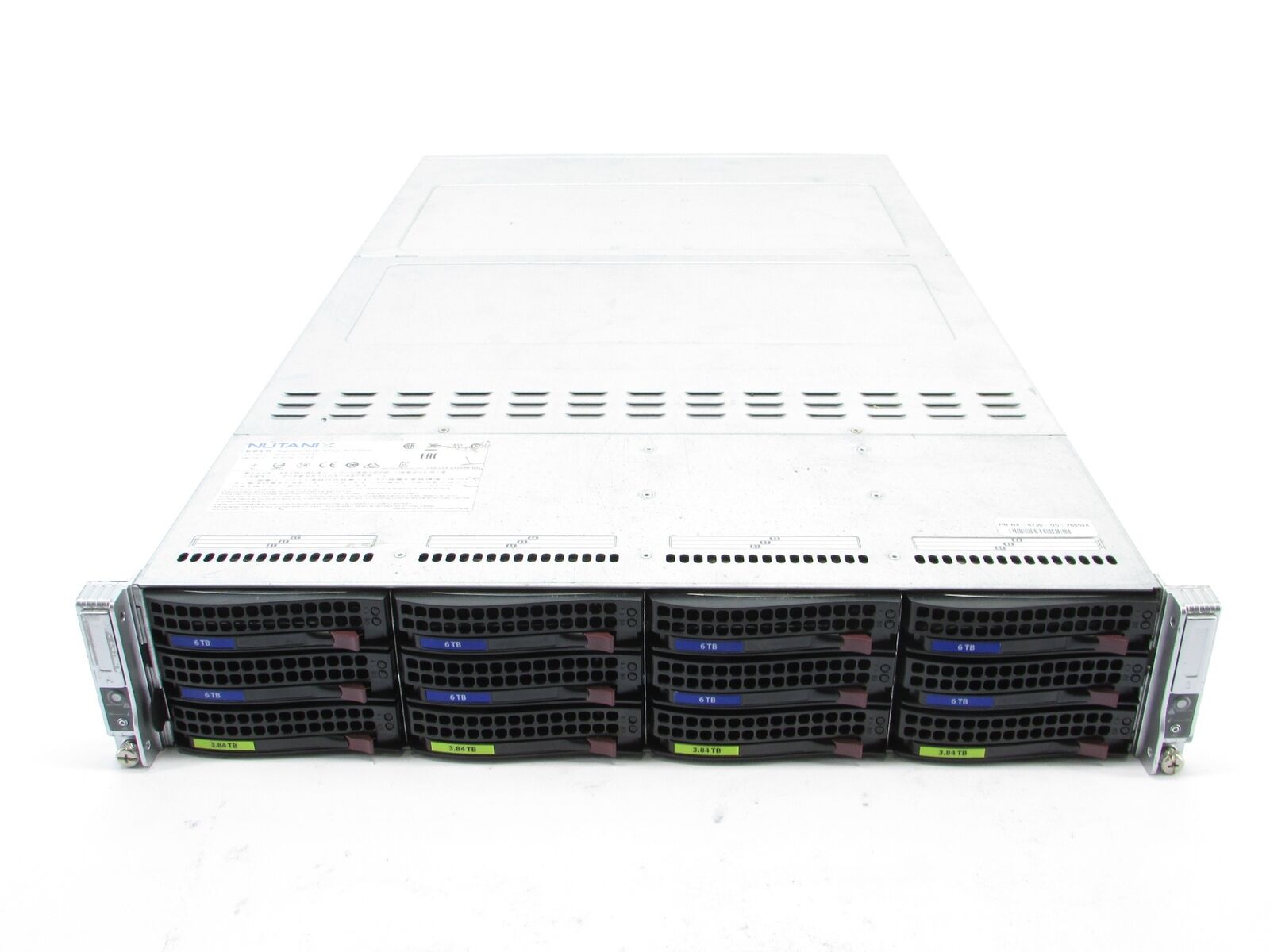 Nutanix Supermicro NXS2U2NL12G500 4x E5-2650v4 2.2 GHz 128GB RAM 2U Server