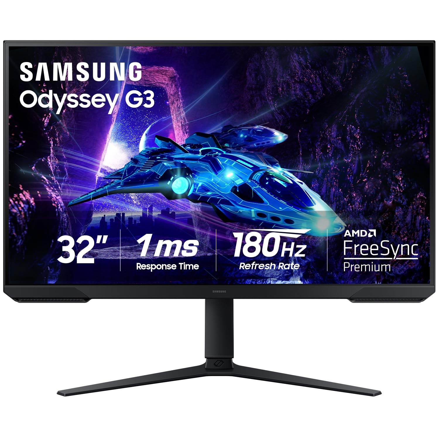Samsung 32-Inch Odyssey G3 (G30D) 1ms 180Hz FHD Gaming Monitor - LS32DG302ENXZA