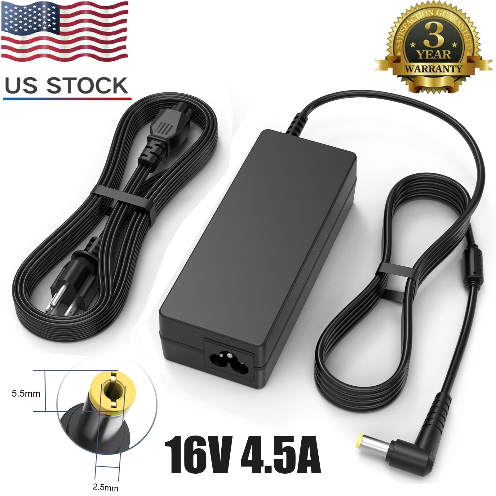 New AC Power Adapter Charger Cord For Panasonic Toughpad FZ-G1 FZ-M1 4K Tablet