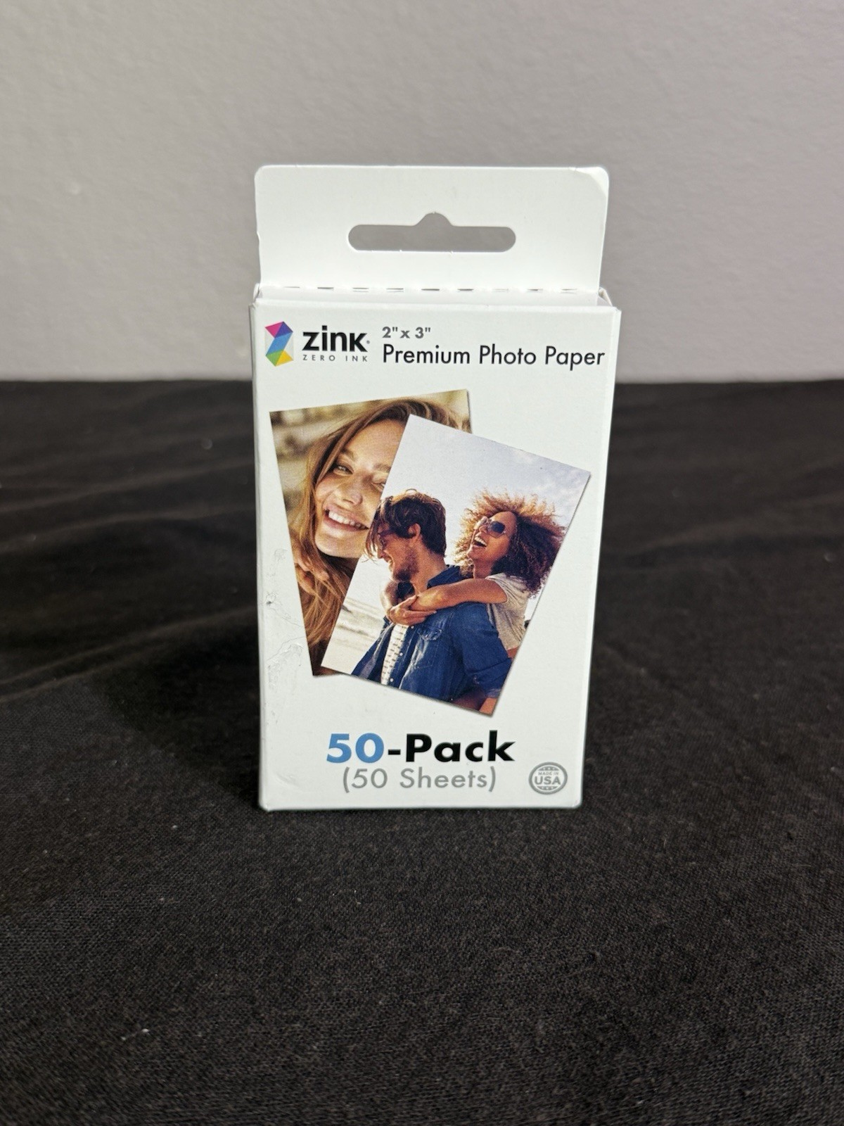 Zion 2x3  Instant Photo Paper Pack 50 Sheets Sticky Back for Polaroid Cameras