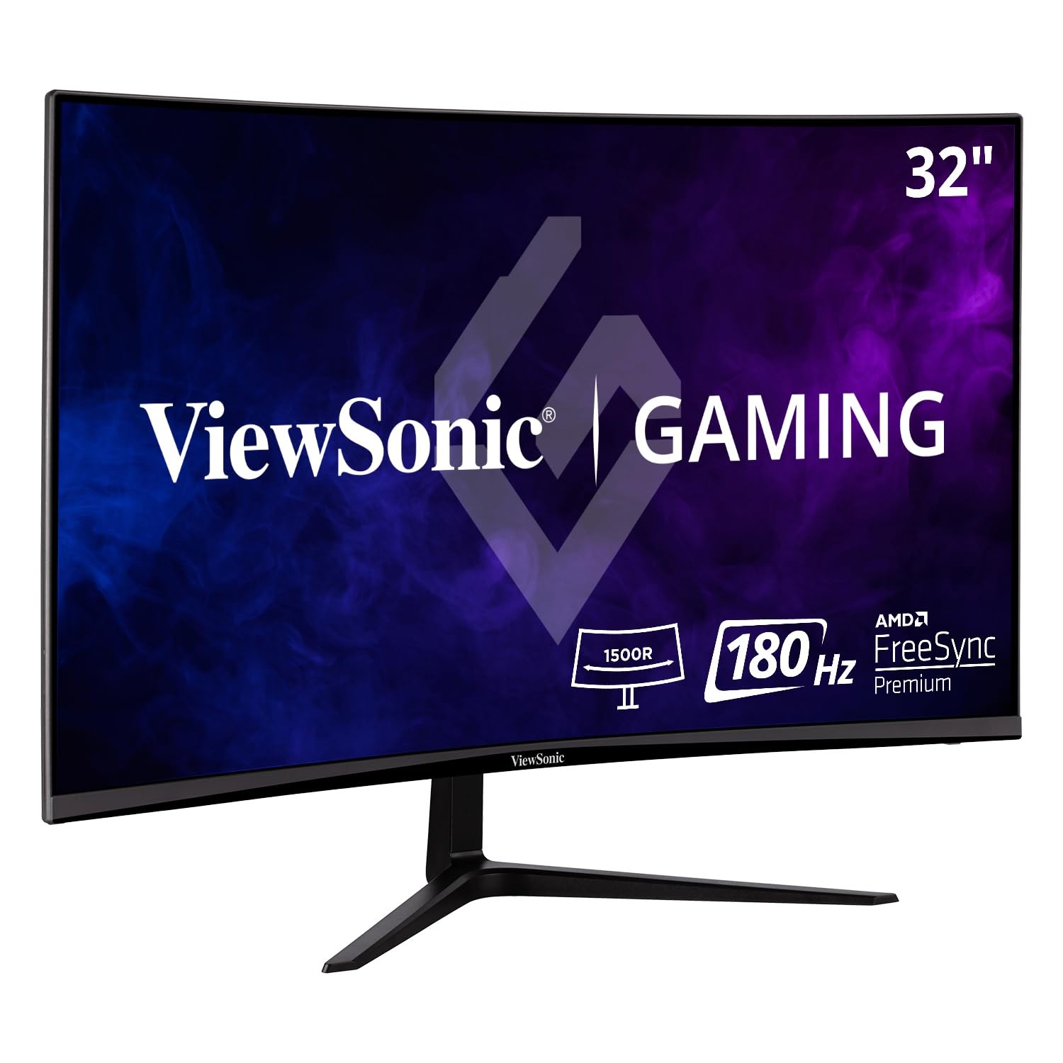 ViewSonic VX3218-PC-MHD 32 Inch 1080p Curved Gaming Monitor, 180Hz, 1ms