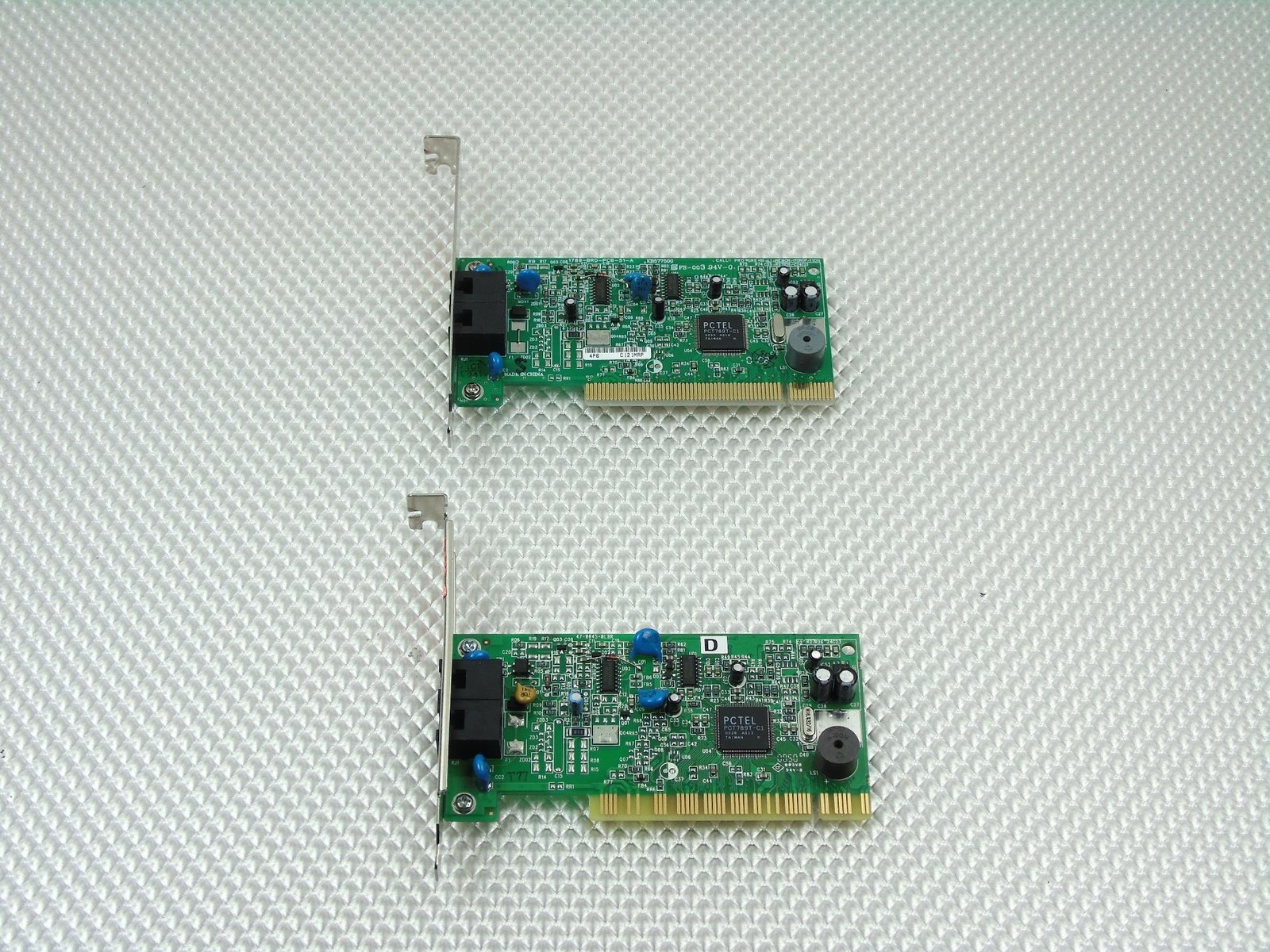 Lot of 2 - PCTEL Compaq 5008US 5009SR 56K FAX Modem Internal - HSP56 166386-002