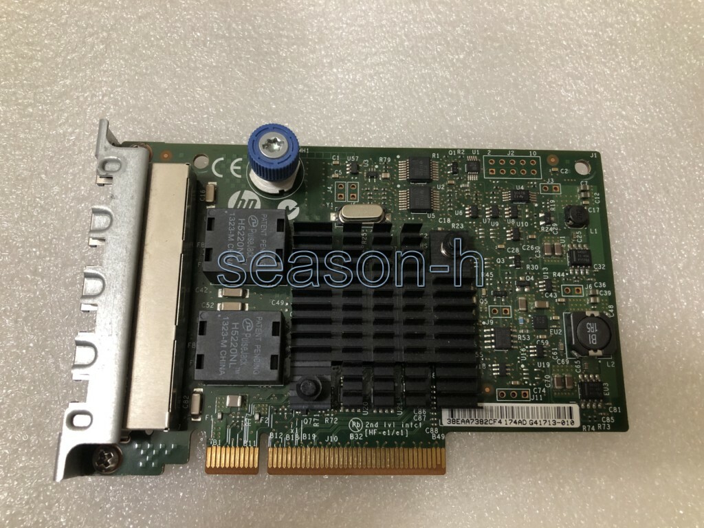 HP 366FLR Quad Port Gigabit Network Card Adapter 665240-B21 669280-001