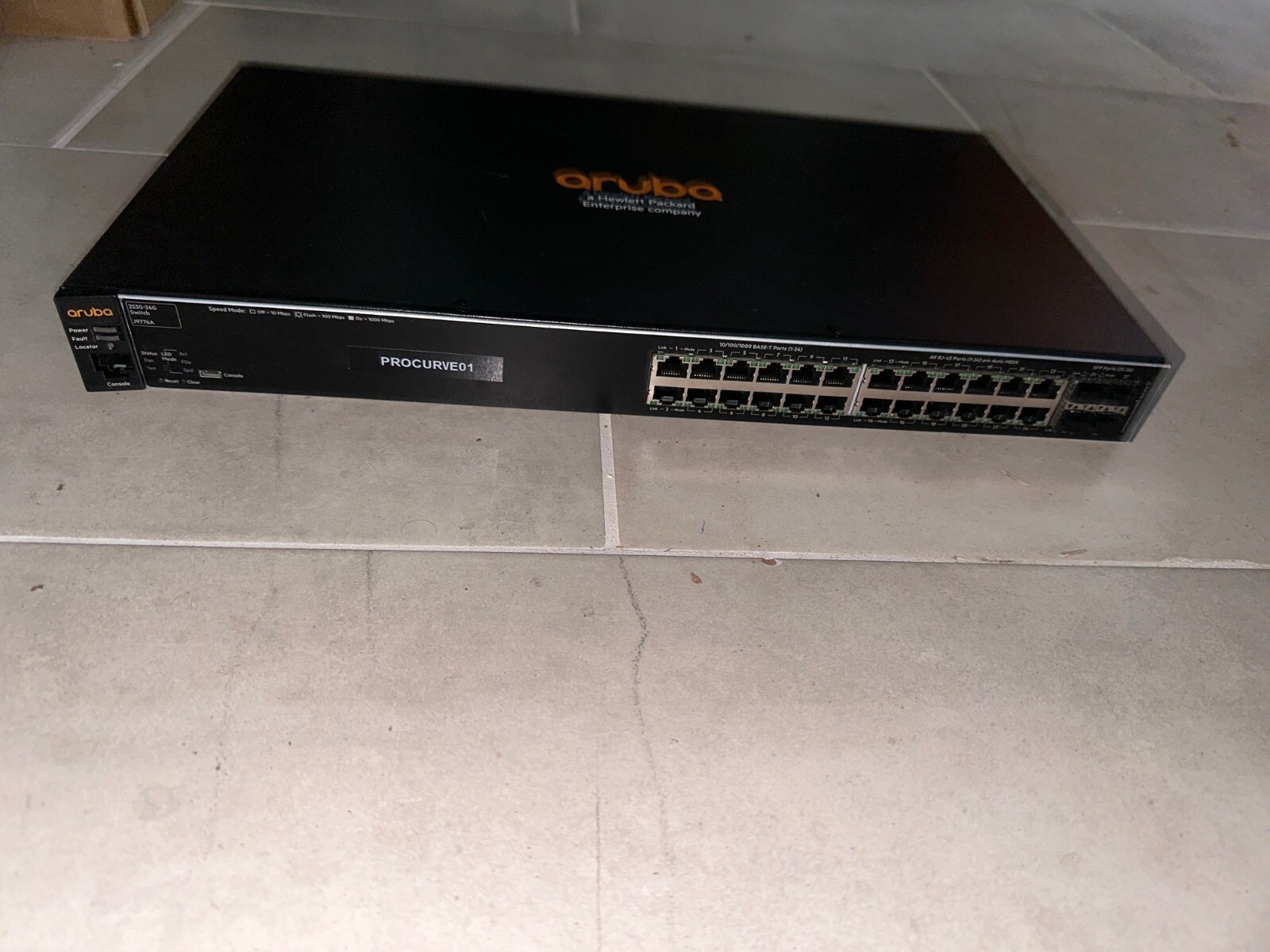 HP Aruba J9776A 2530-24G 24 Port Gigabit Network Switch