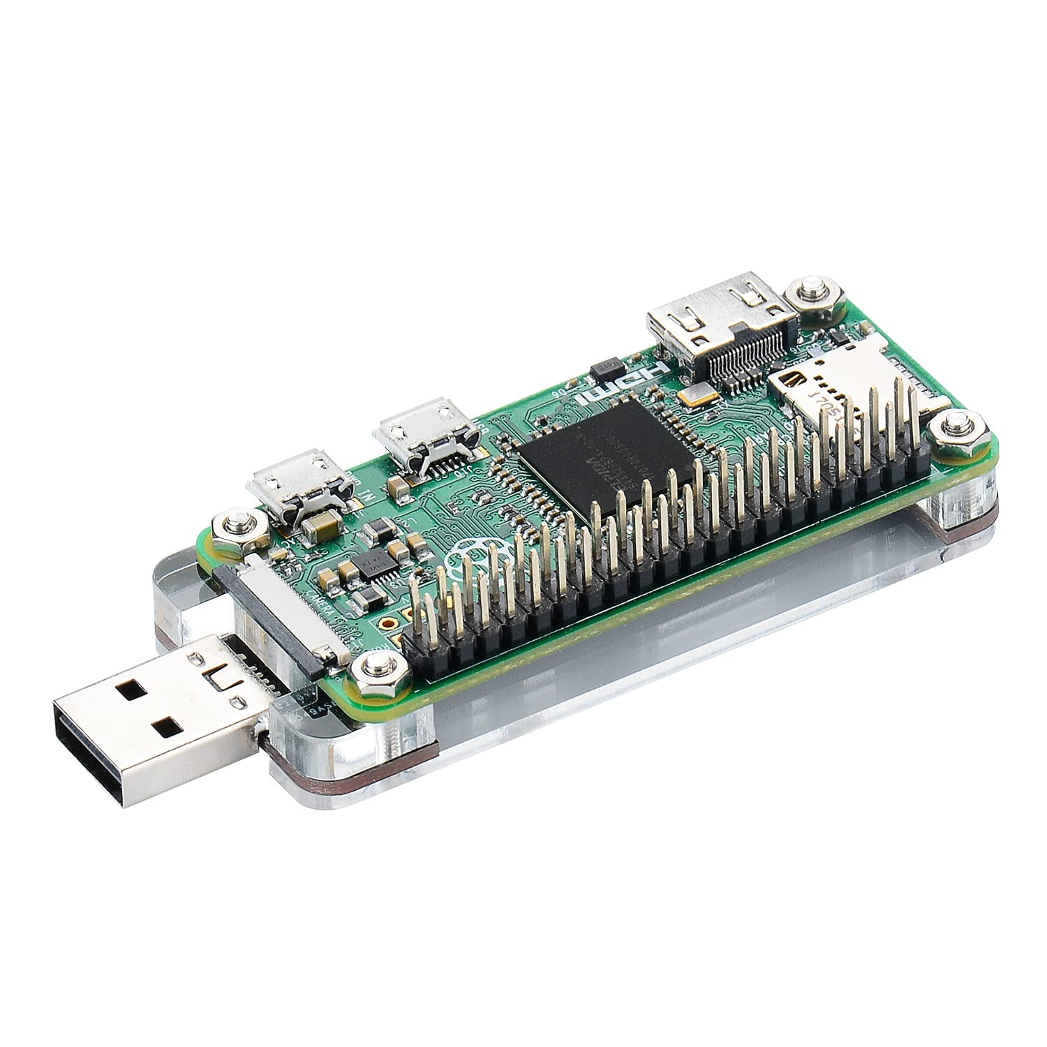 GeeekPi USB Dongle Expansion Board with Case for Raspberry Pi multicolor