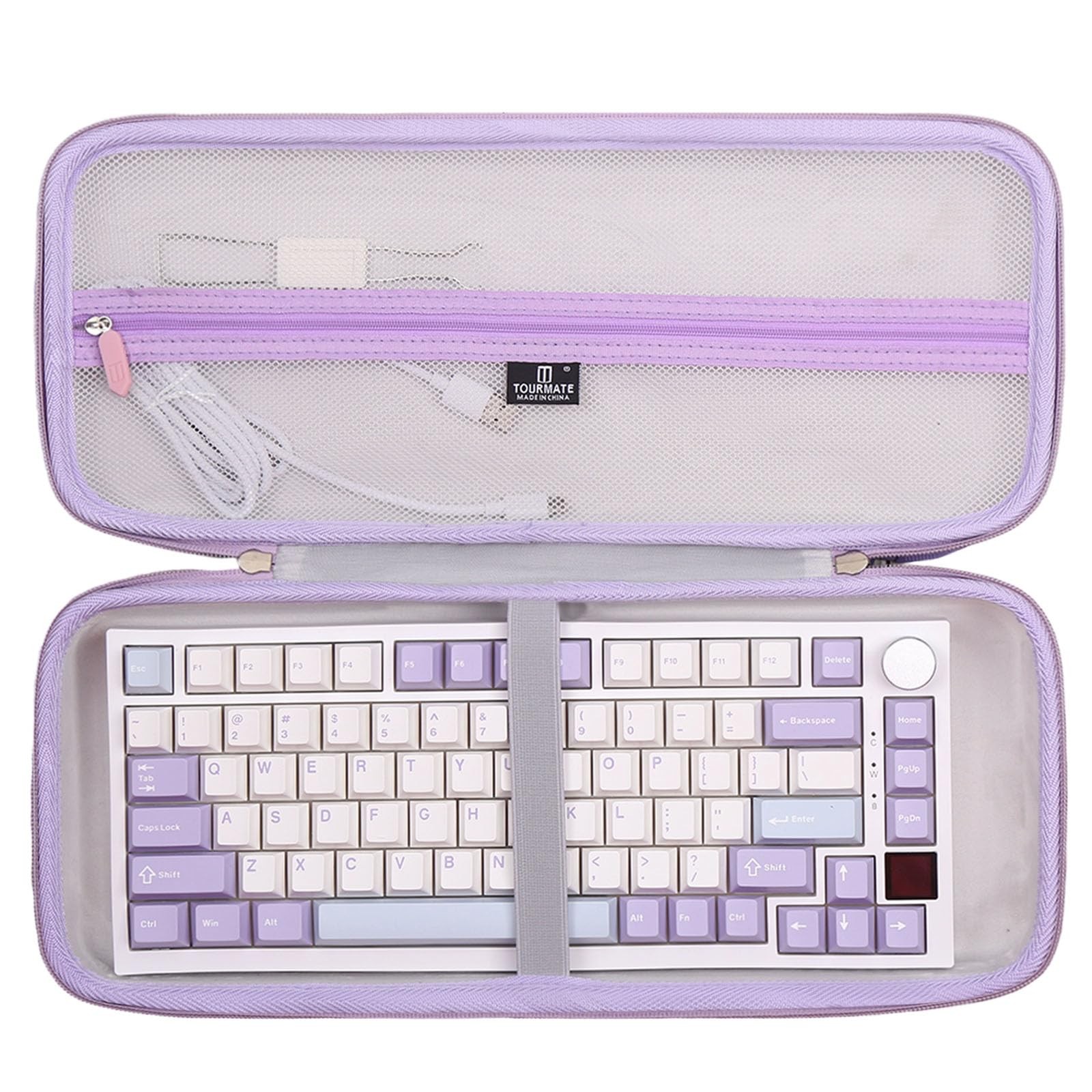 Hard Storage Case for EPOMAKER Ajazz AK820 Pro 75% Wireless Mechanical Keyboa...