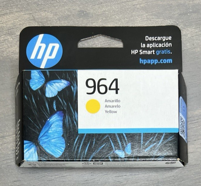 HP 964 3JA52AL Yellow Original  HP Office Jet Pro 9010 9020 EXP 01 / 2026