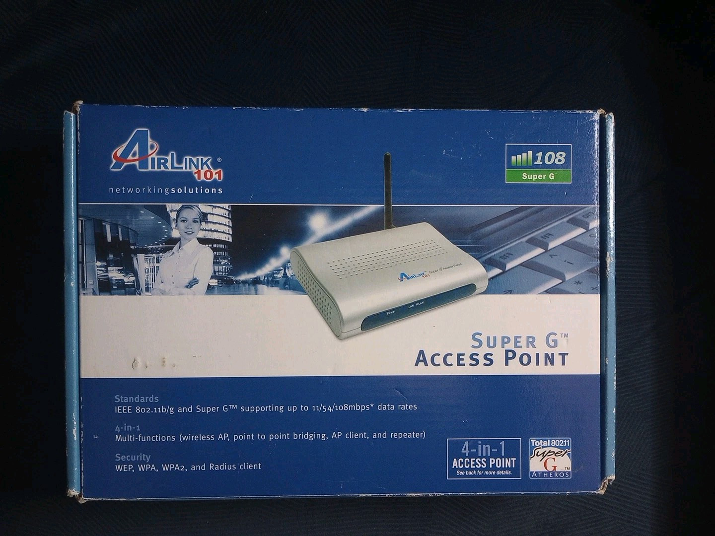 AIRLINK AP431W Super G 108 KBPS Router